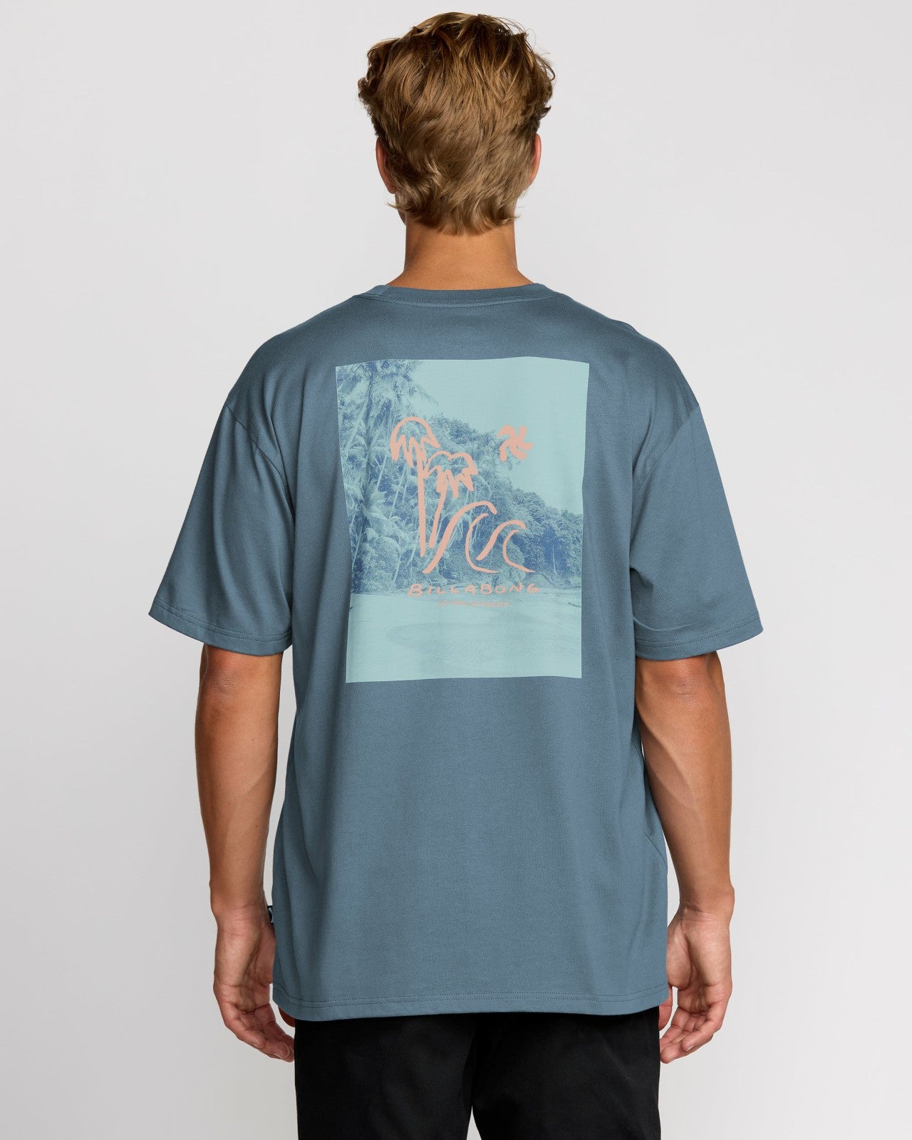 So Far Regular Short Sleeve T-Shirt | Steel Blue Billabong