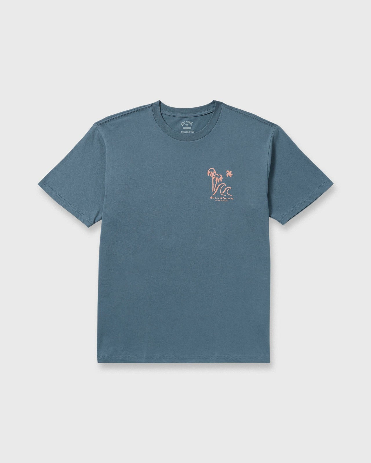 So Far Regular Short Sleeve T-Shirt | Steel Blue Billabong