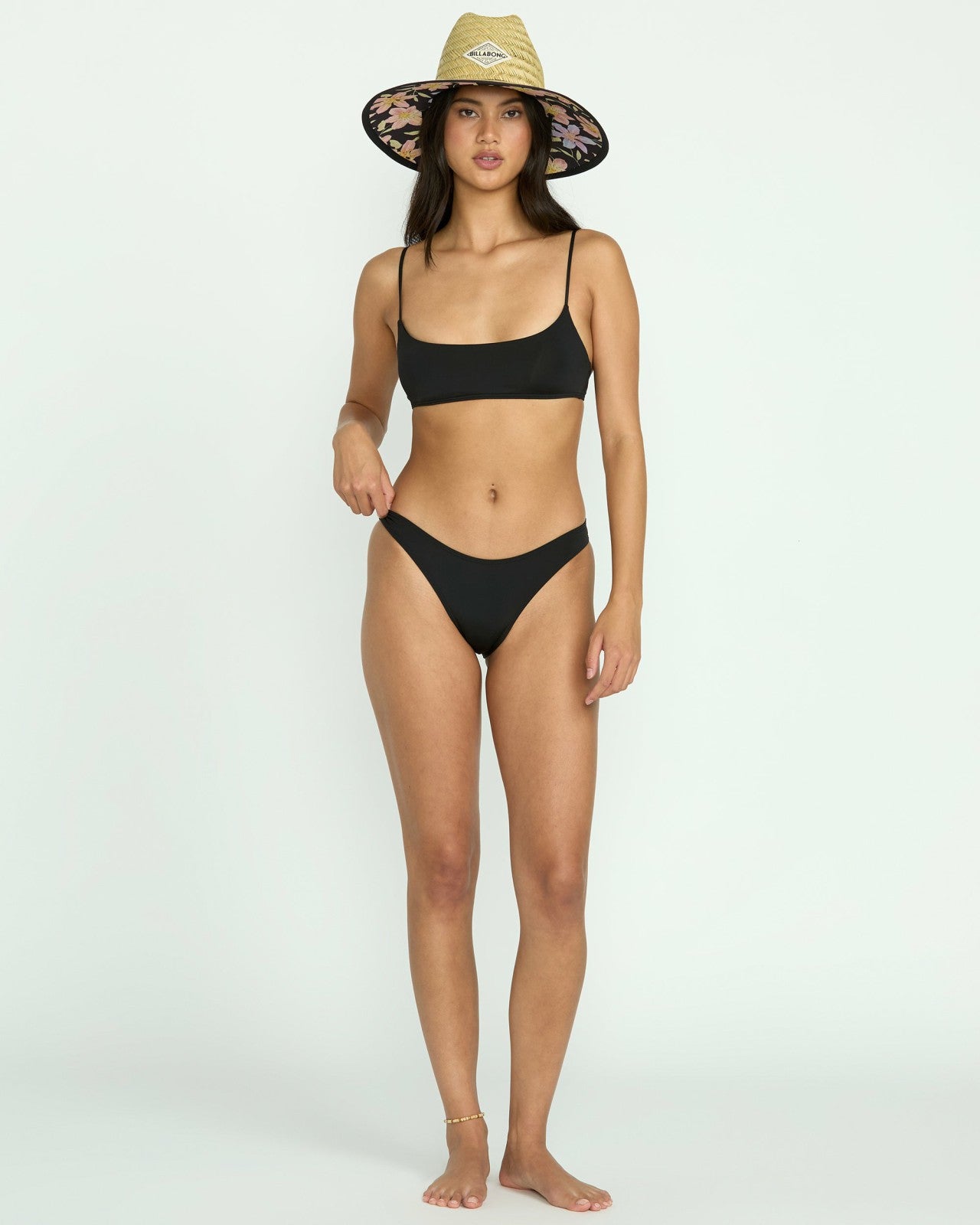 Sol Searcher Hike Bikini Bottom | Black Pebble Billabong
