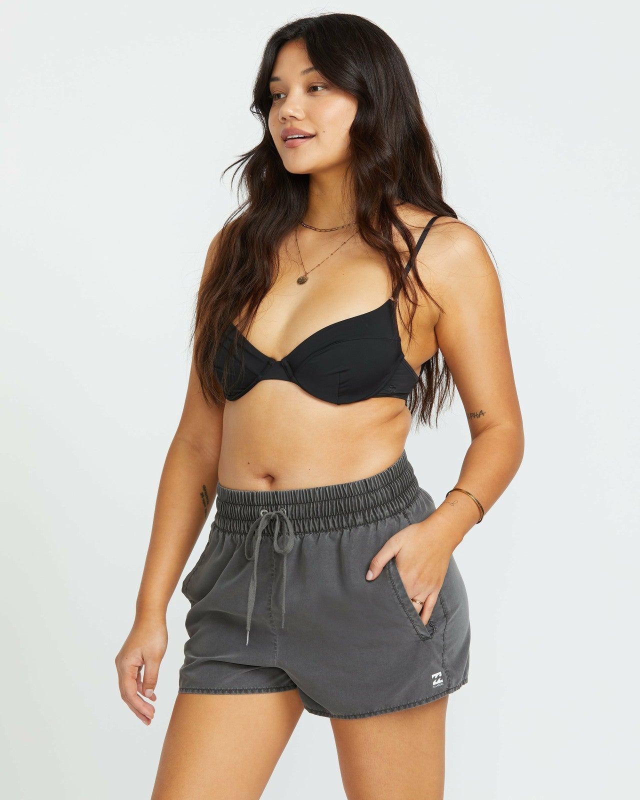Sol Searcher Boardshorts | Black Pebble Billabong