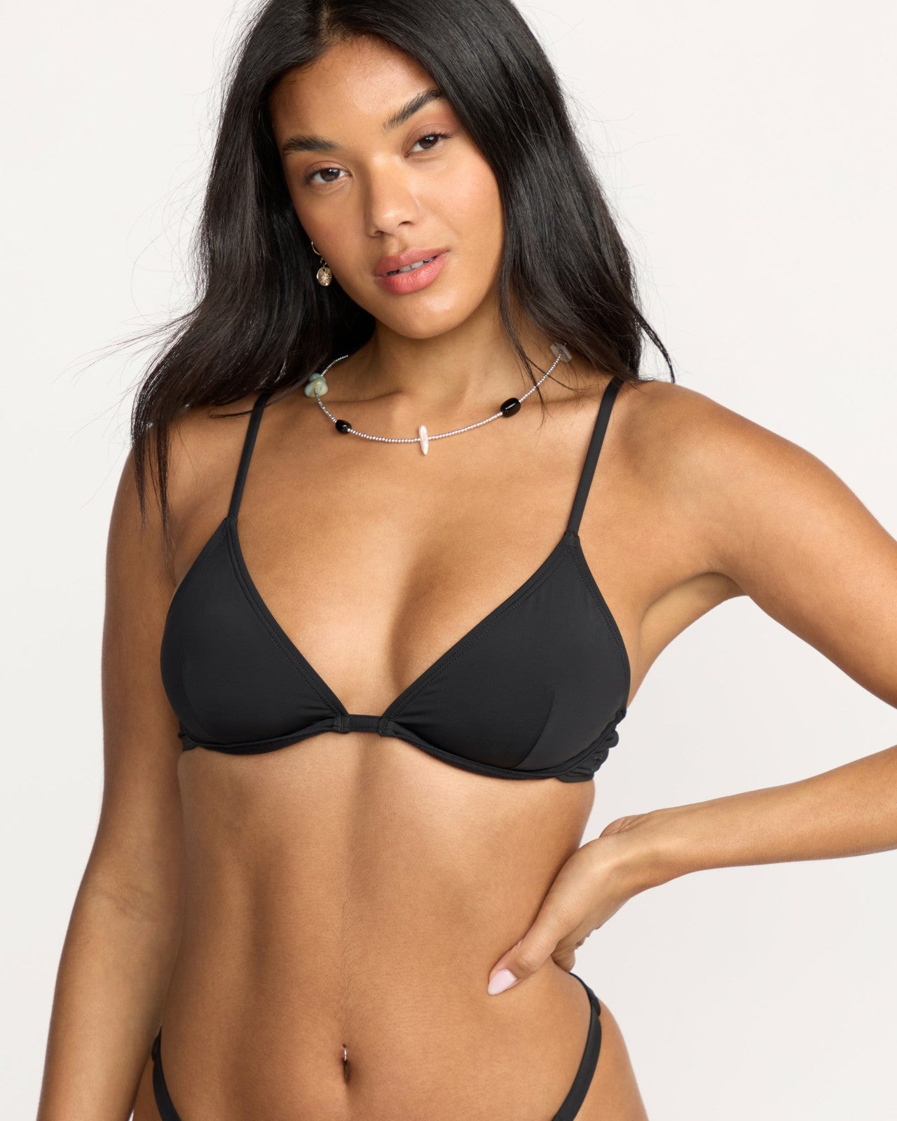 Sol Searcher Reese Underwire Bikini Top | Black Pebble Billabong