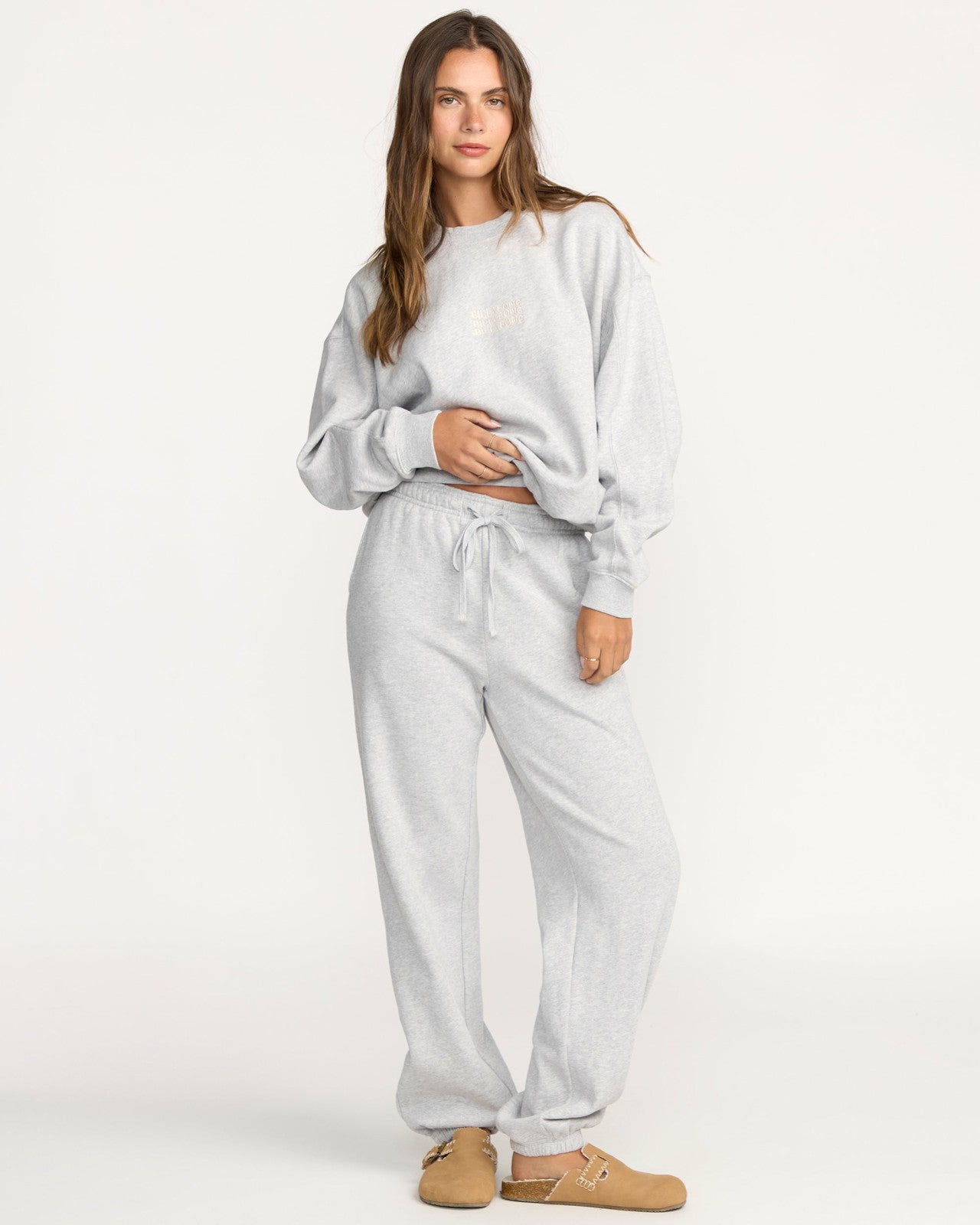 So Sunny Sweatpants | Heather Grey Billabong