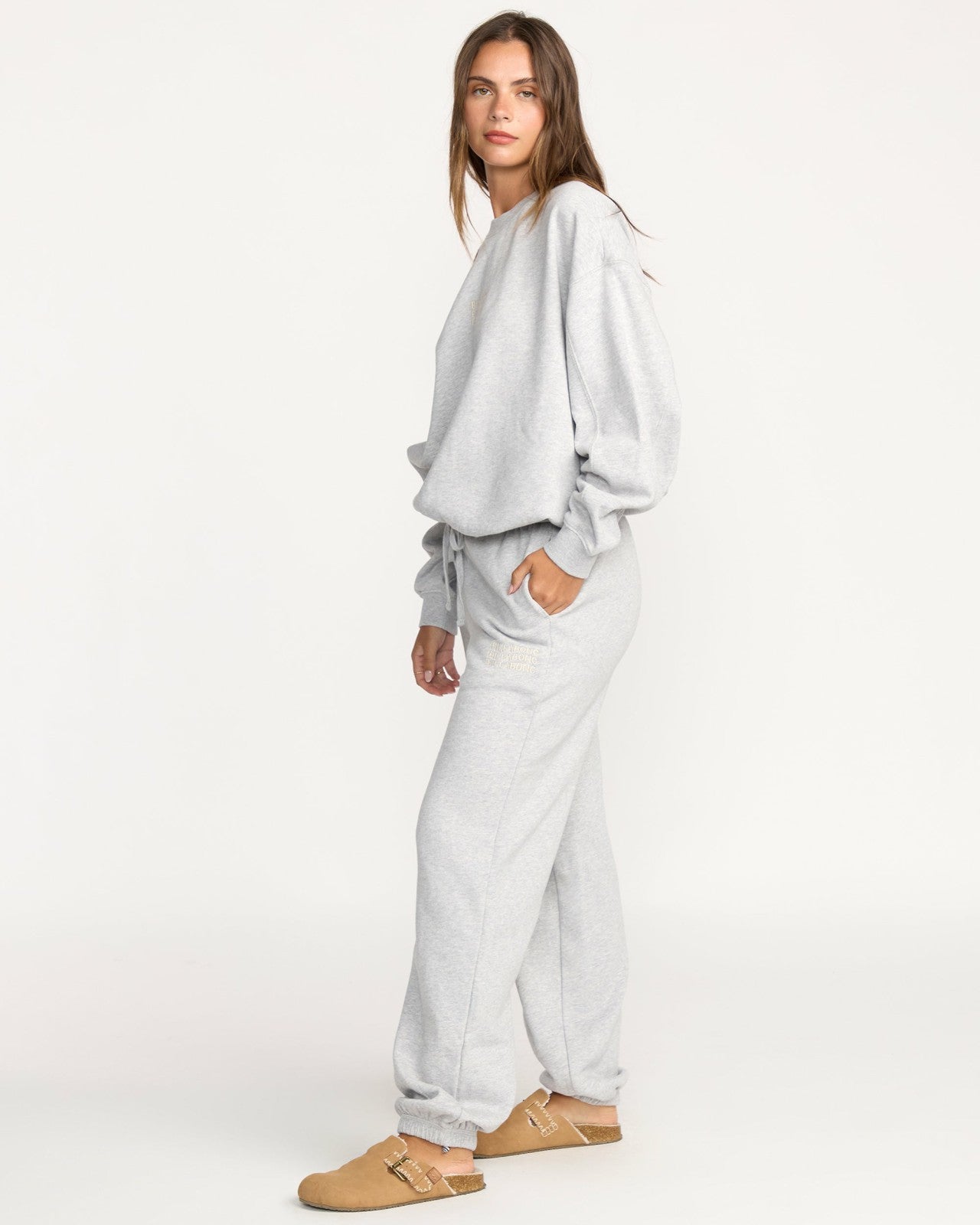 So Sunny Sweatpants | Heather Grey Billabong