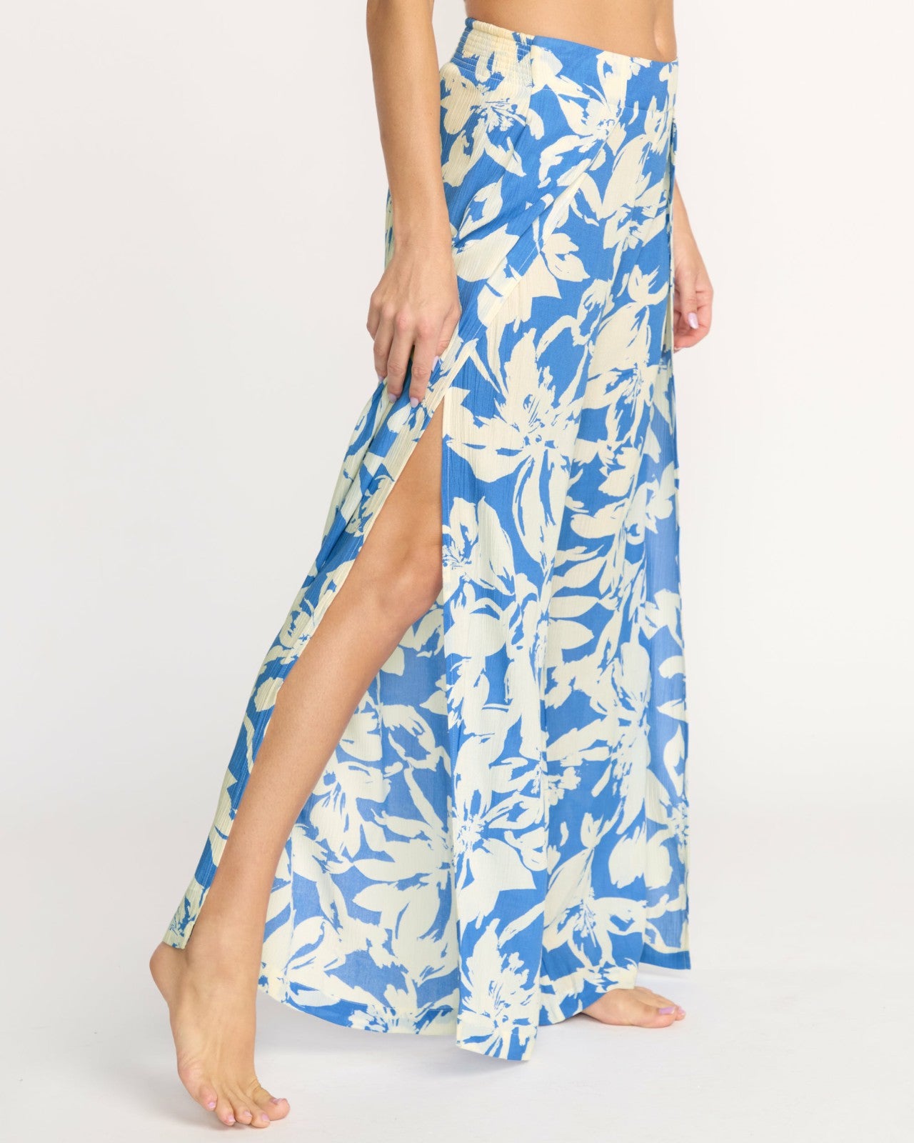 Split Spirit Elastic Waist Pants | True Blue Billabong