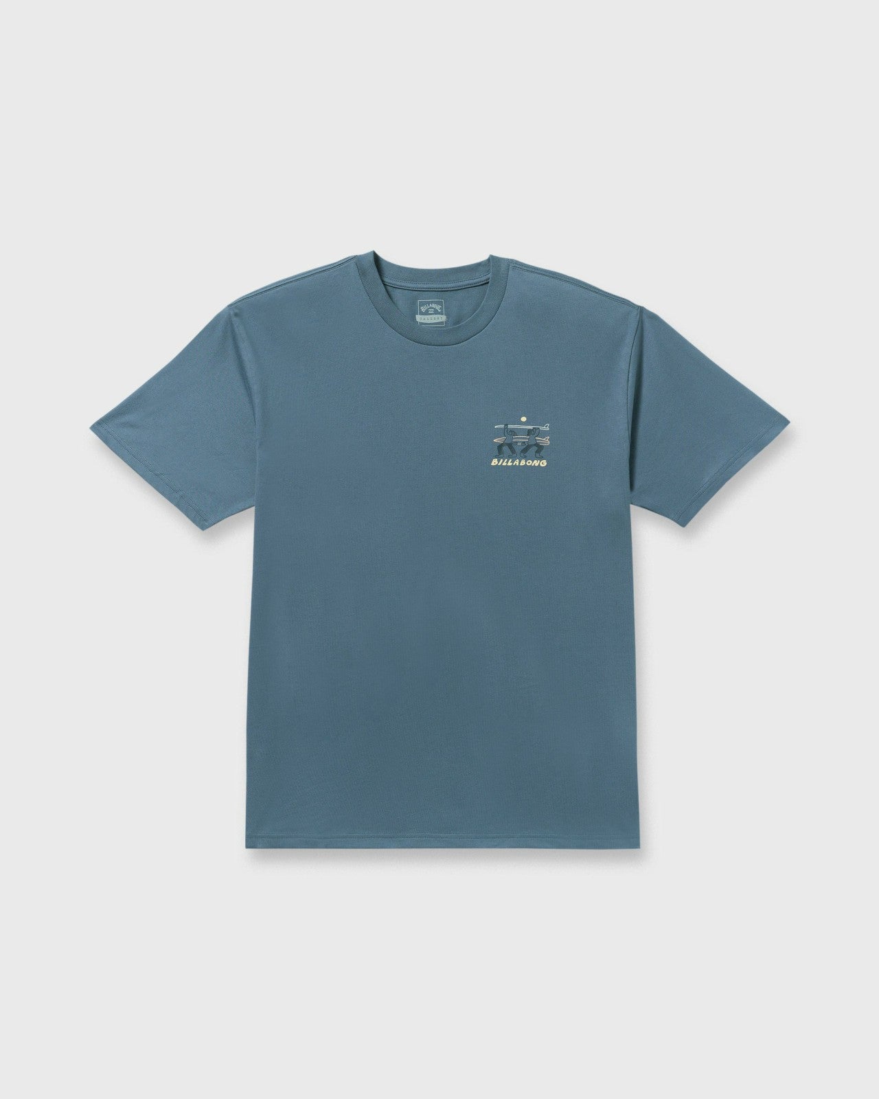 Split The Peak Regular Short Sleeve T-Shirt | Steel Blue Billabong