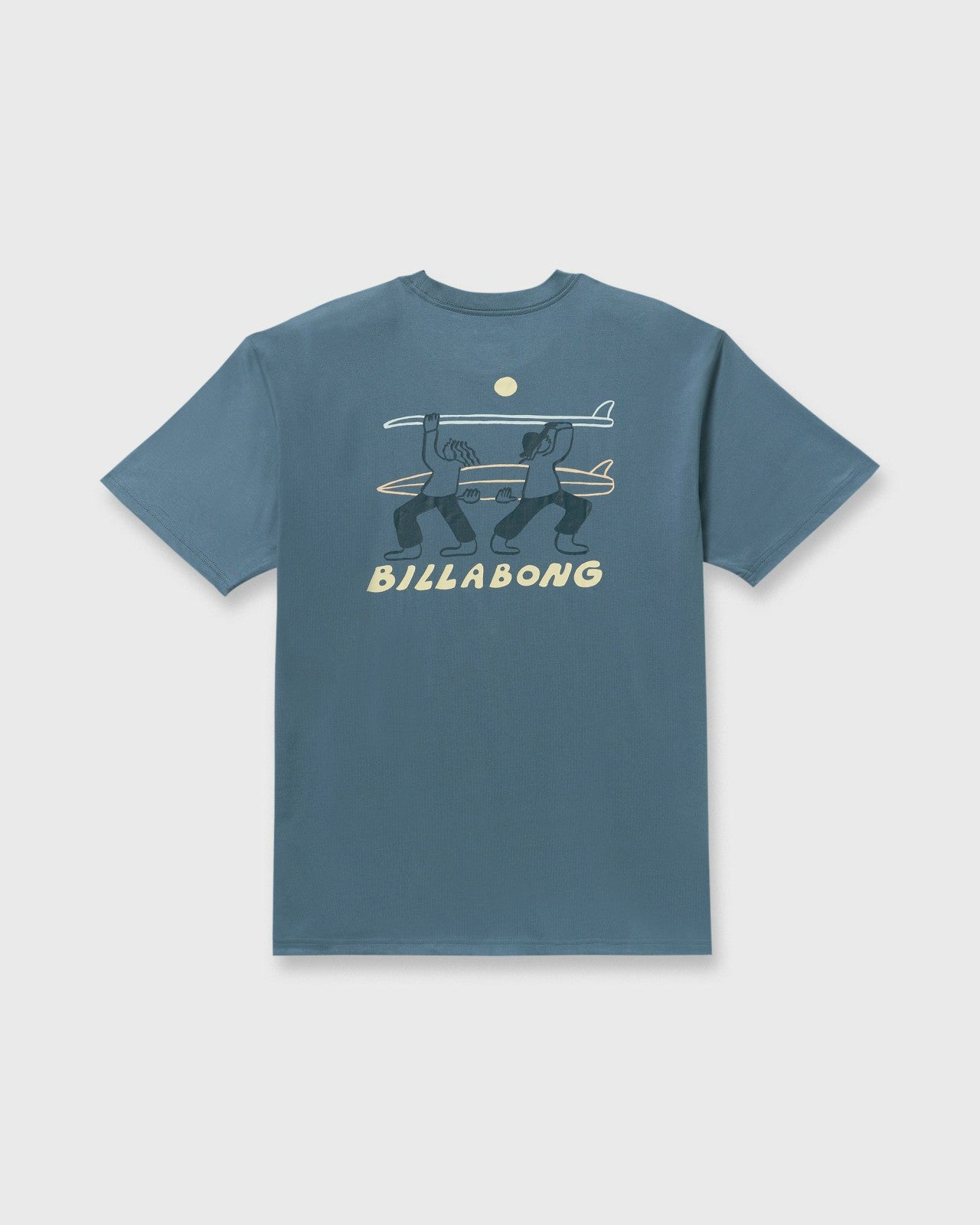 Split The Peak Regular Short Sleeve T-Shirt | Steel Blue Billabong