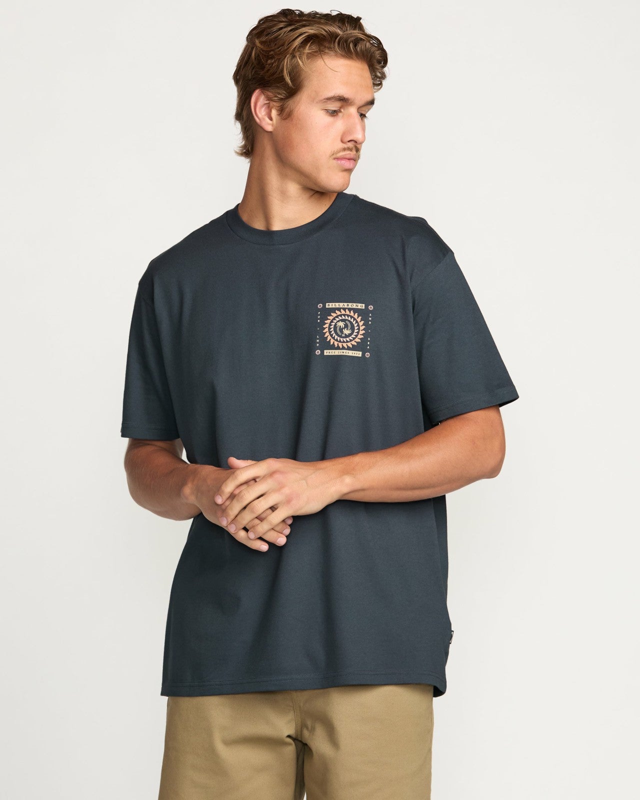 Spun Out Premium Tee | Aged Indigo Billabong