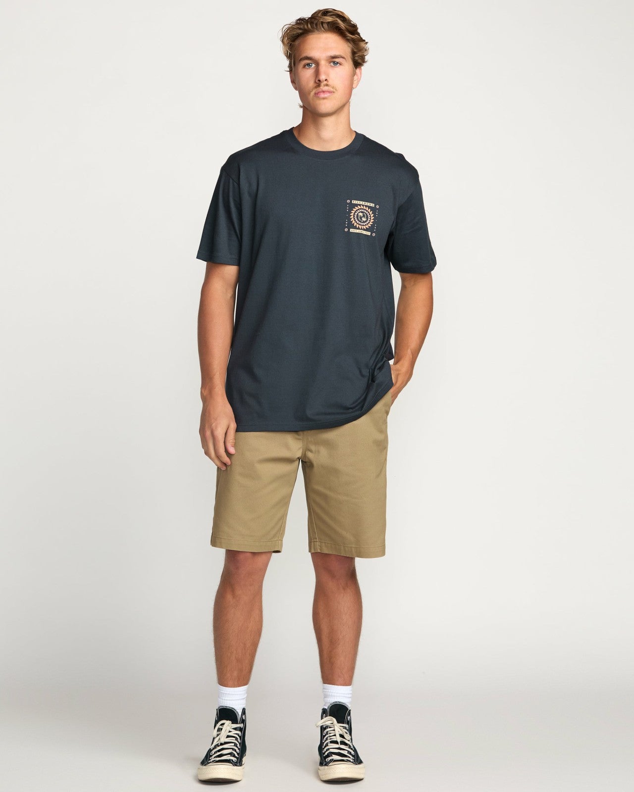 Spun Out Premium Tee | Aged Indigo Billabong