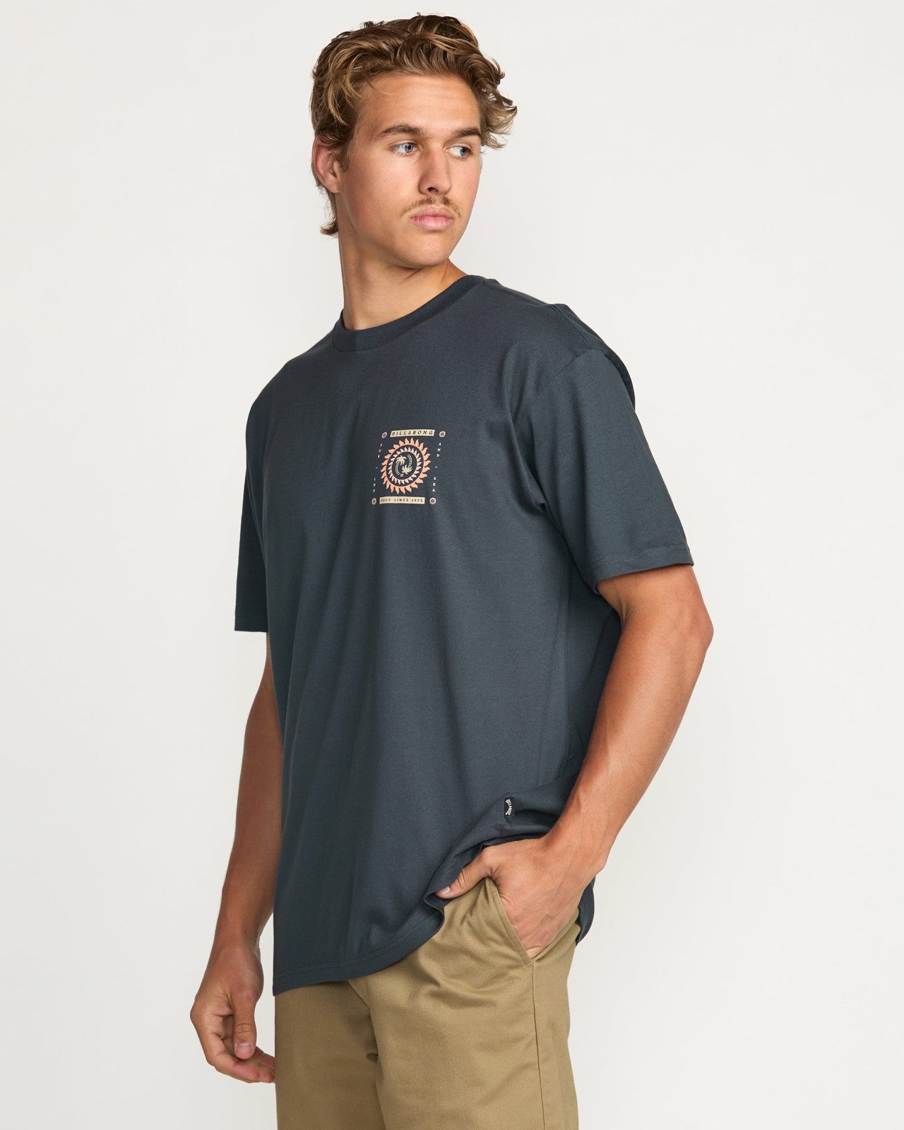 Spun Out Premium Tee | Aged Indigo Billabong
