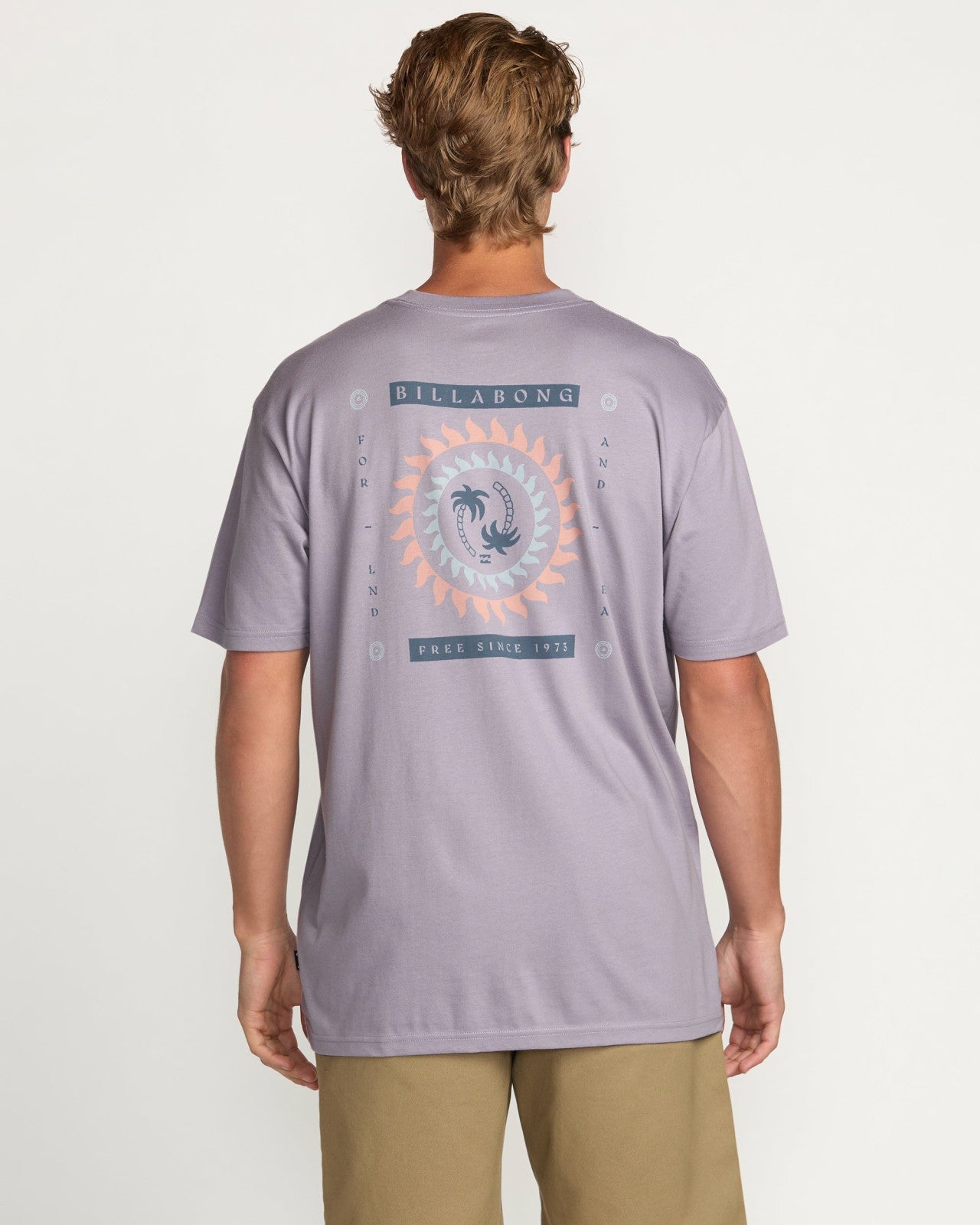 Spun Out Premium Tee | Light Purple Billabong