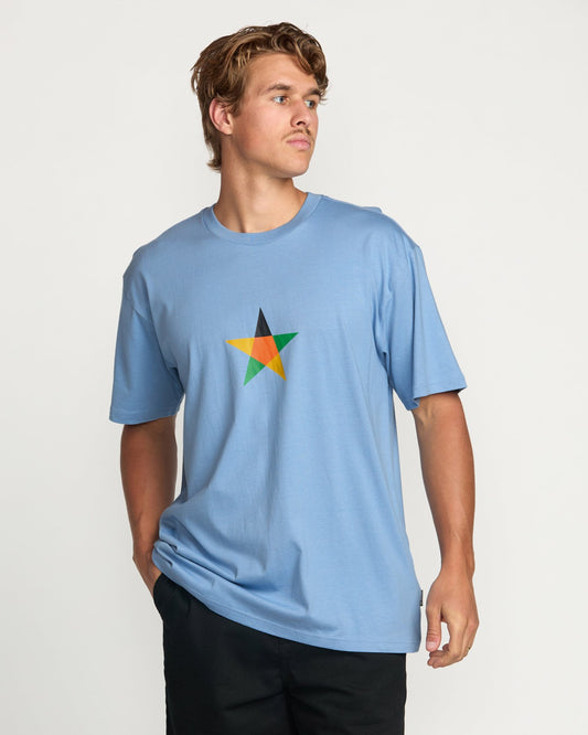 Billabong x Mami Wata Star Regular Tee | Sky Blue Billabong