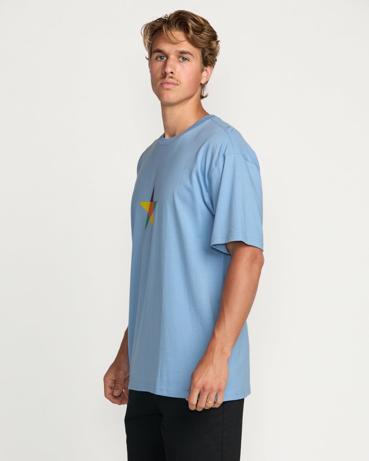 Billabong x Mami Wata Star Regular Tee | Sky Blue Billabong