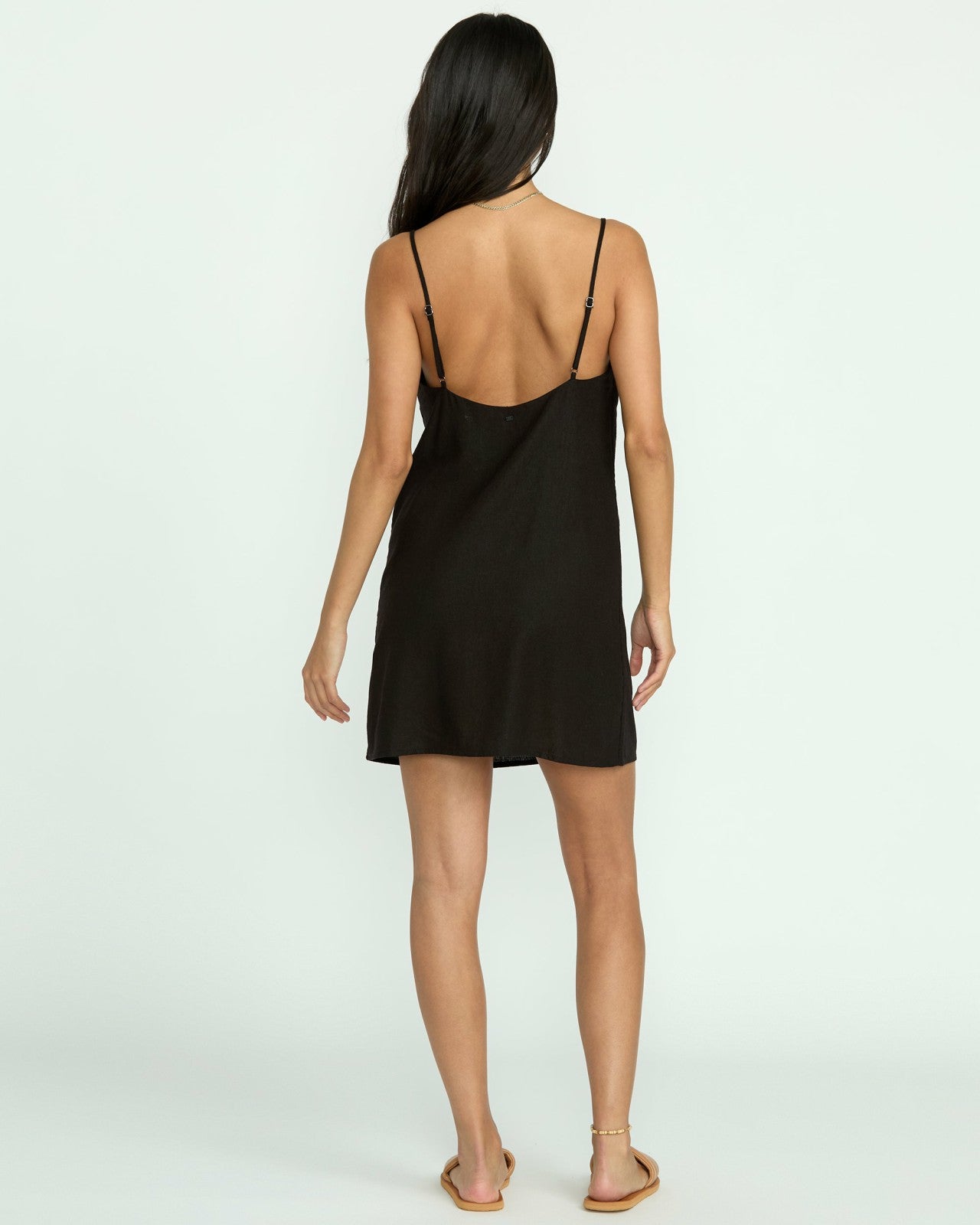 Summer Love Mini Slip Dress | Black Billabong