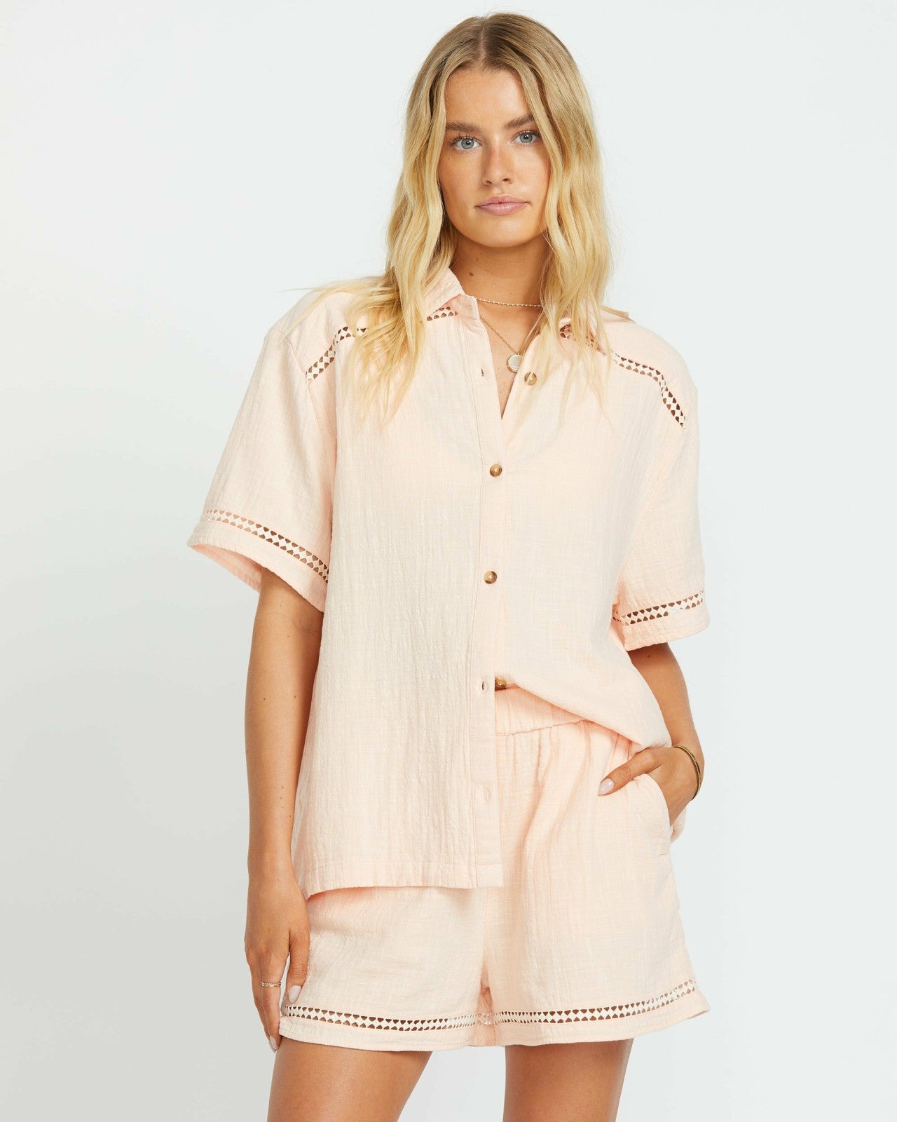 Summers End Shorts | Soft Peach Billabong