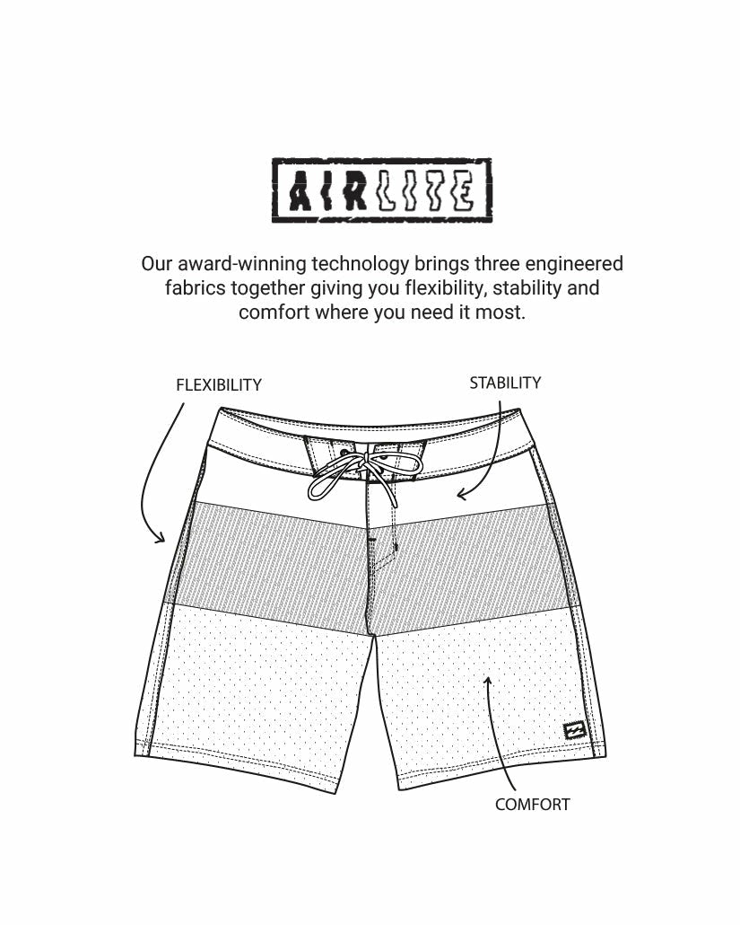 Sundays Airlite 19" Boardshorts | Stealth Billabong