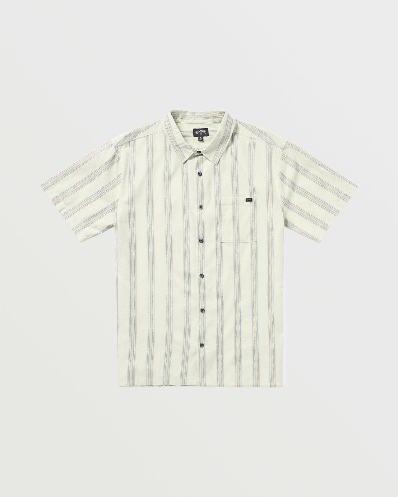 Sundays Jacquard Short Sleeve Shirt | Silver Billabong