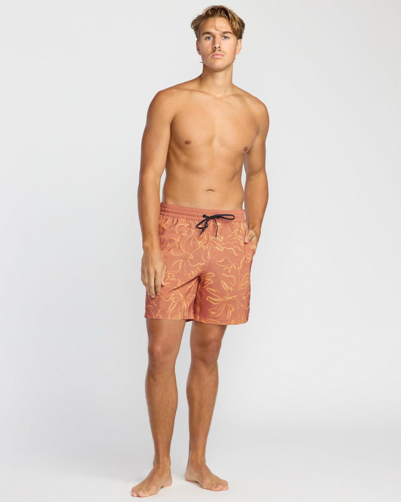 Sundays Laybacks 17" Trunks | Dusty Rose Billabong
