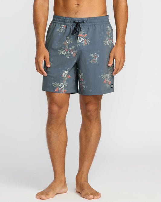 Sundays Laybacks 17" Trunks | Steel Blue Billabong