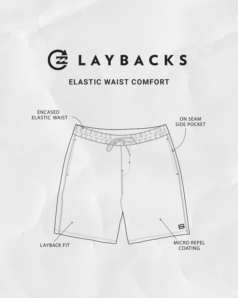 Sundays Laybacks 17" Trunks | Stealth Billabong