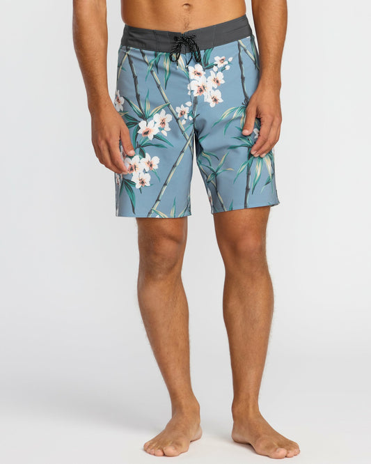 Sundays Pro Performance 19" Boardshorts | Steel Blue Billabong