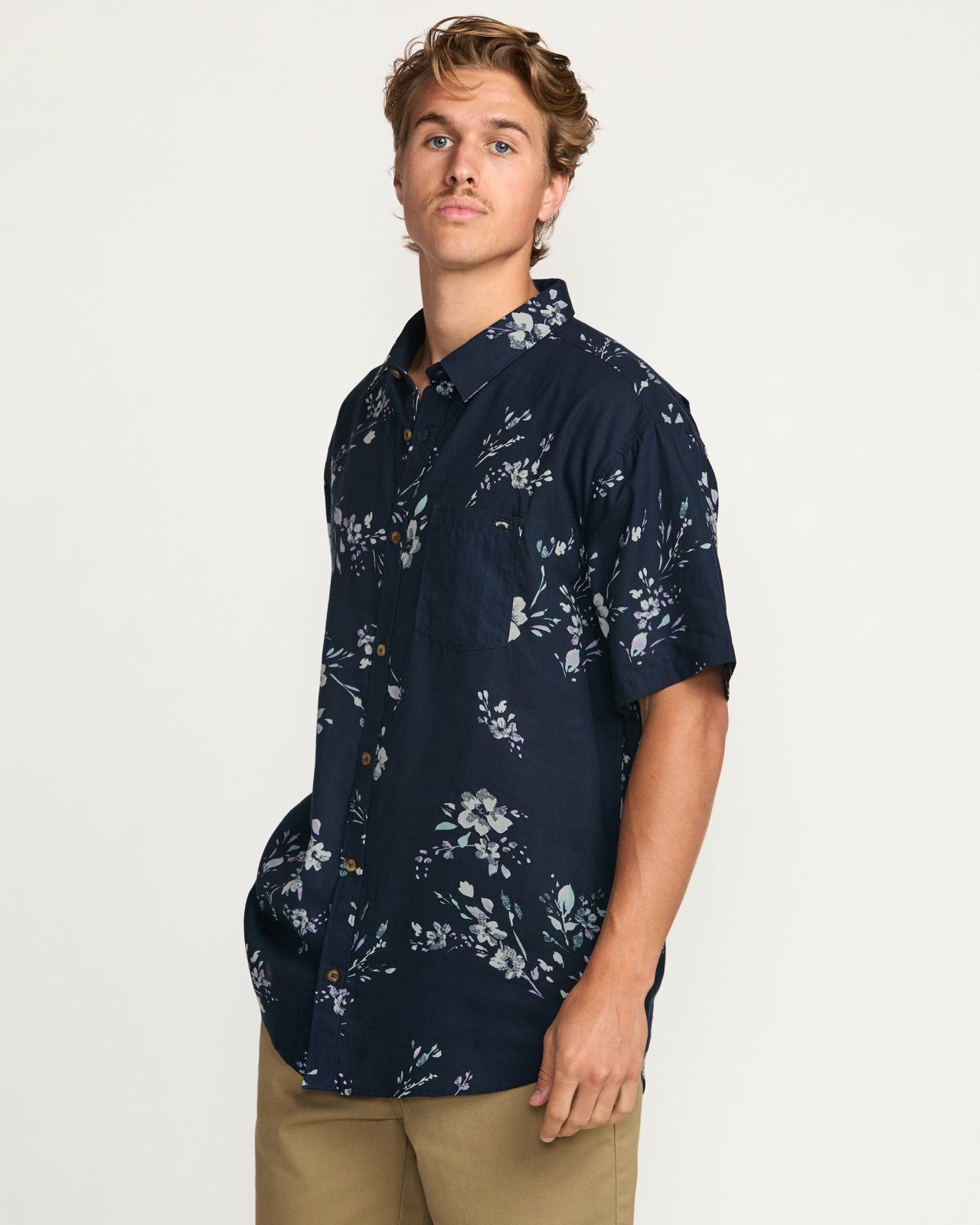 Sundays Short Sleeve Shirt | Dark Navy Billabong