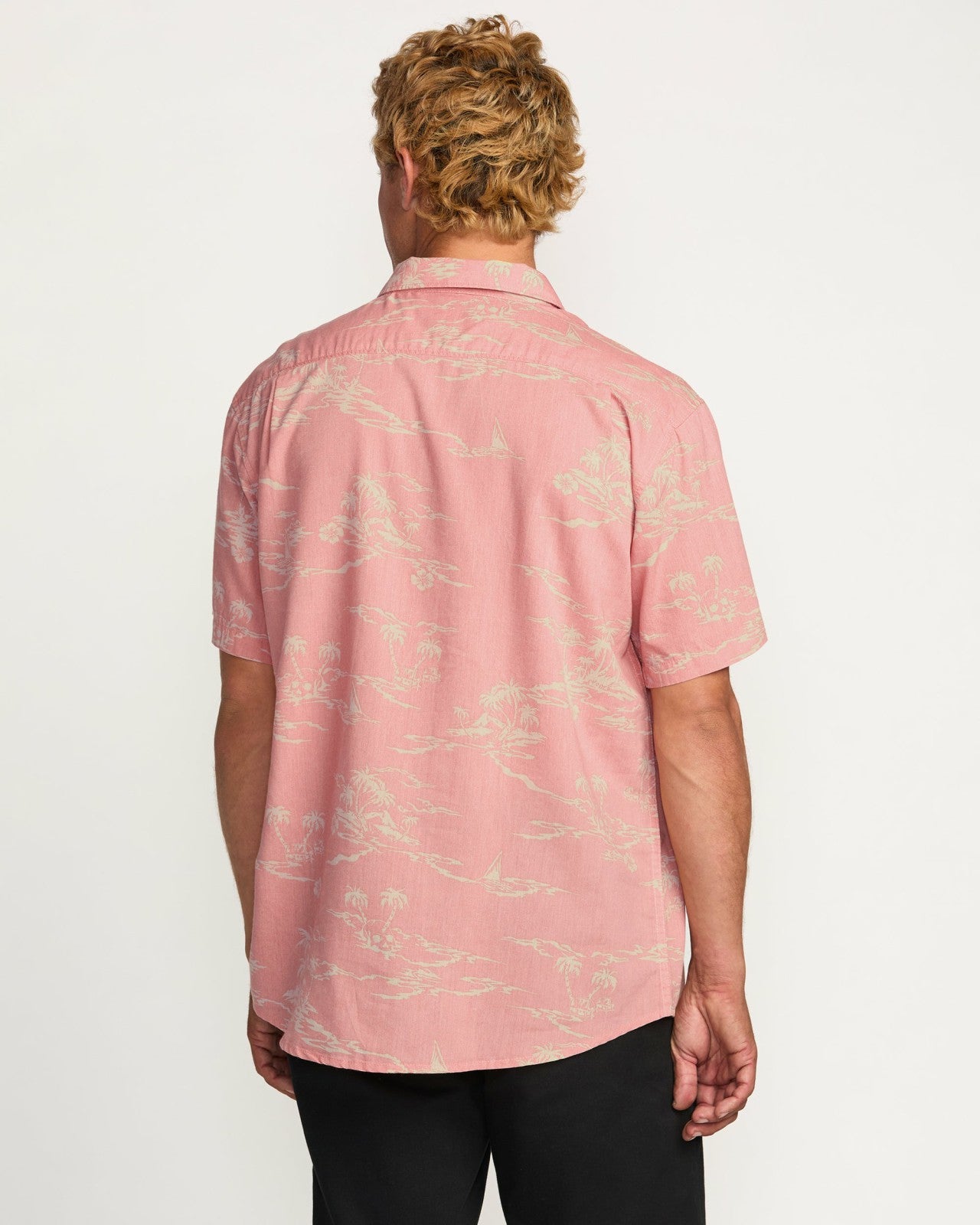Sundays Short Sleeve Shirt | Dust Red Billabong