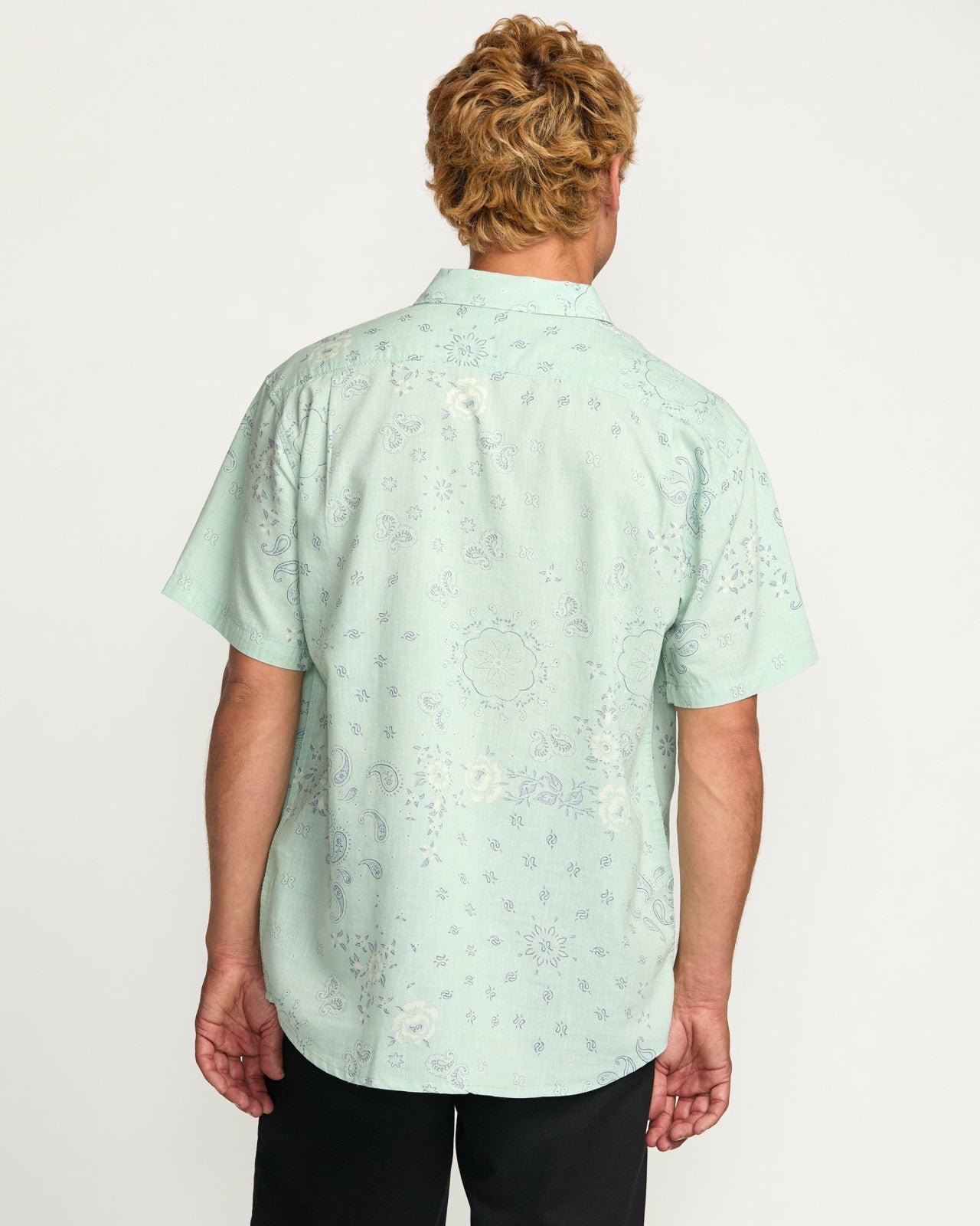 Sundays Short Sleeve Shirt | Mist Green Billabong