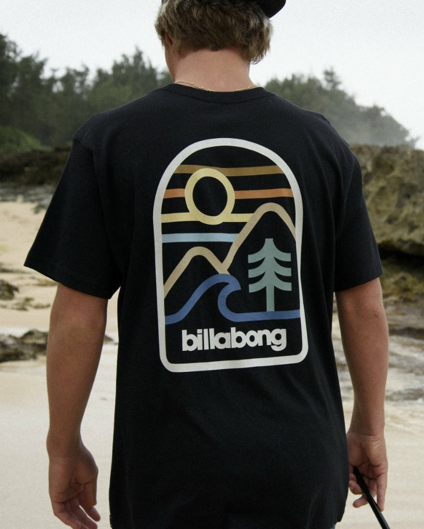 Sundown A/Div Tee | Black Billabong