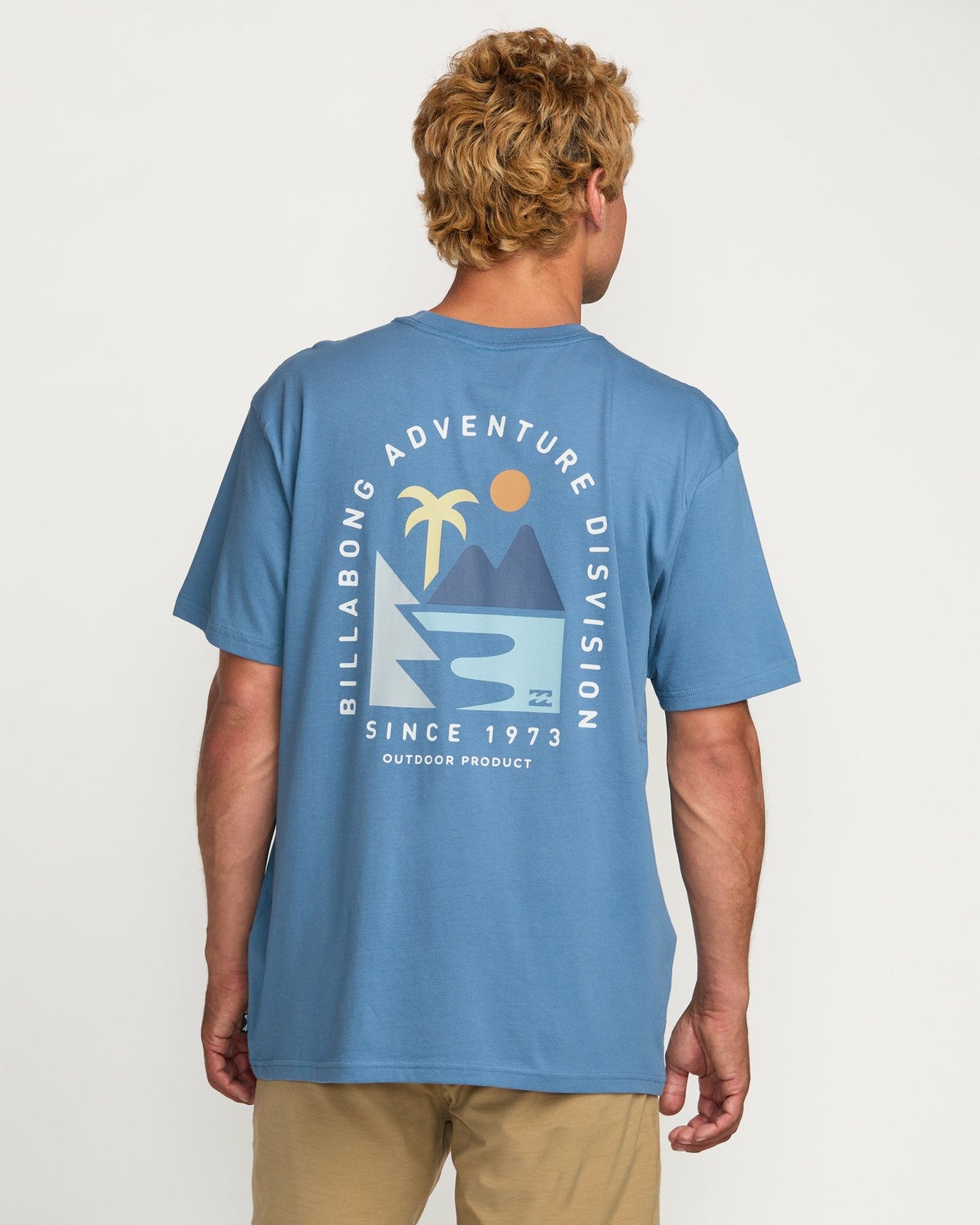 Sundown A/Div Tee | Carolina Blue Billabong