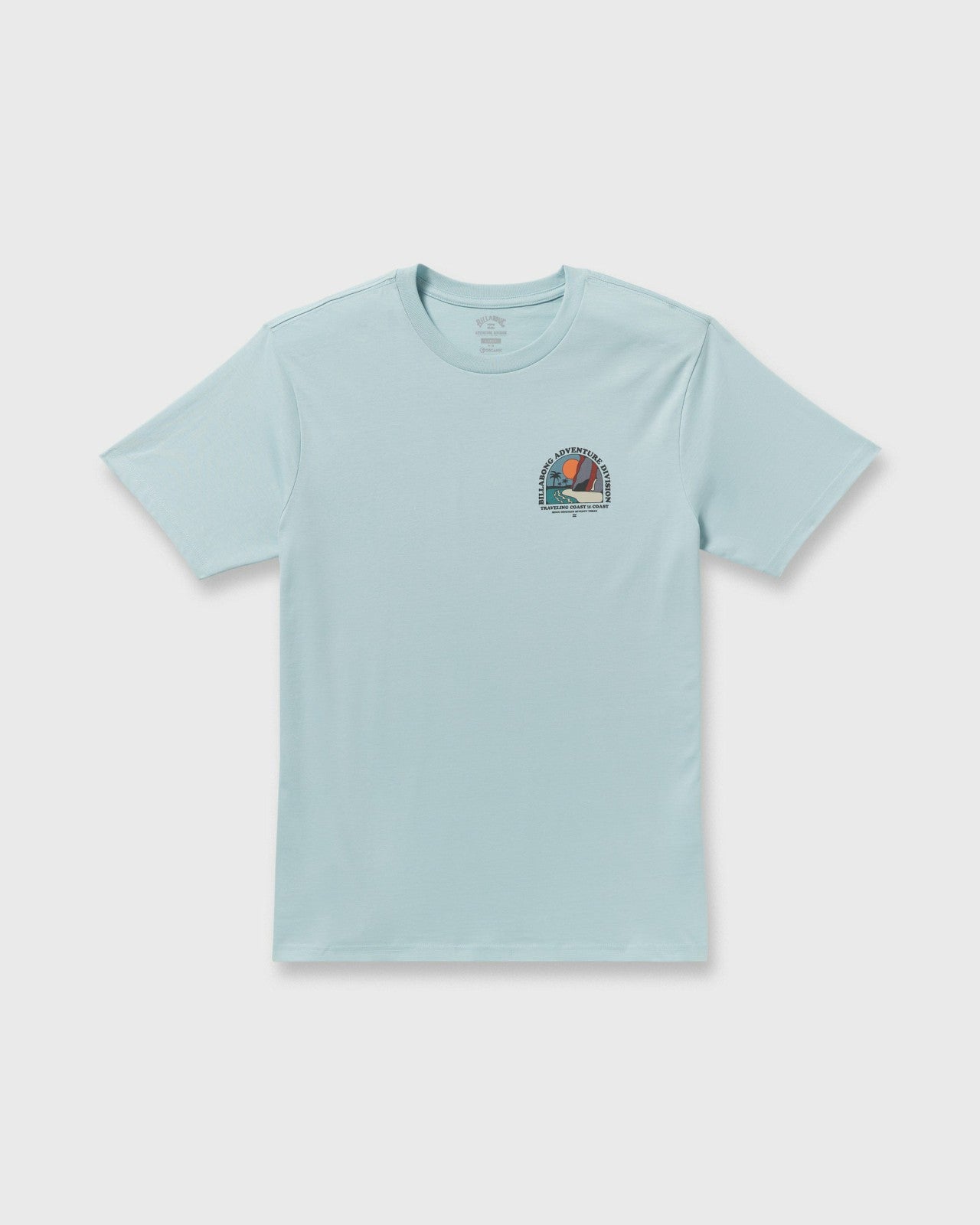 Sundown A/Div Short Sleeve T-Shirt | Dusty Blue Billabong