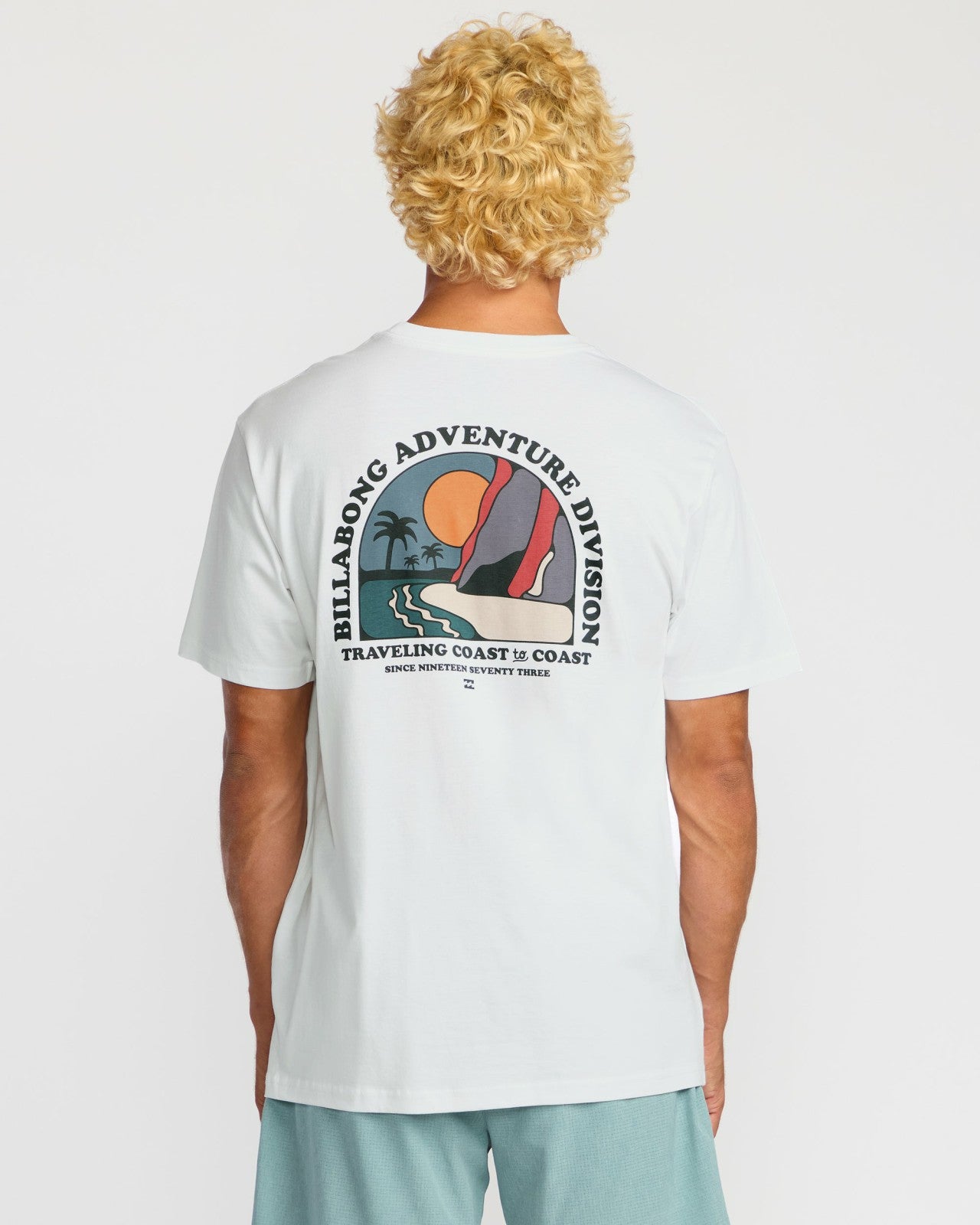 Sundown A/Div Short Sleeve T-Shirt | White Billabong