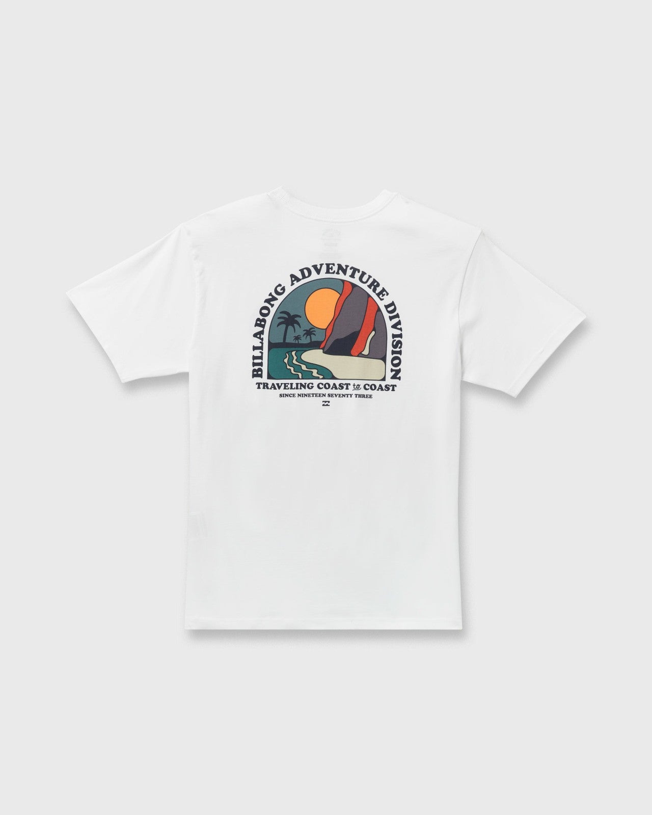 Sundown A/Div Short Sleeve T-Shirt | White Billabong