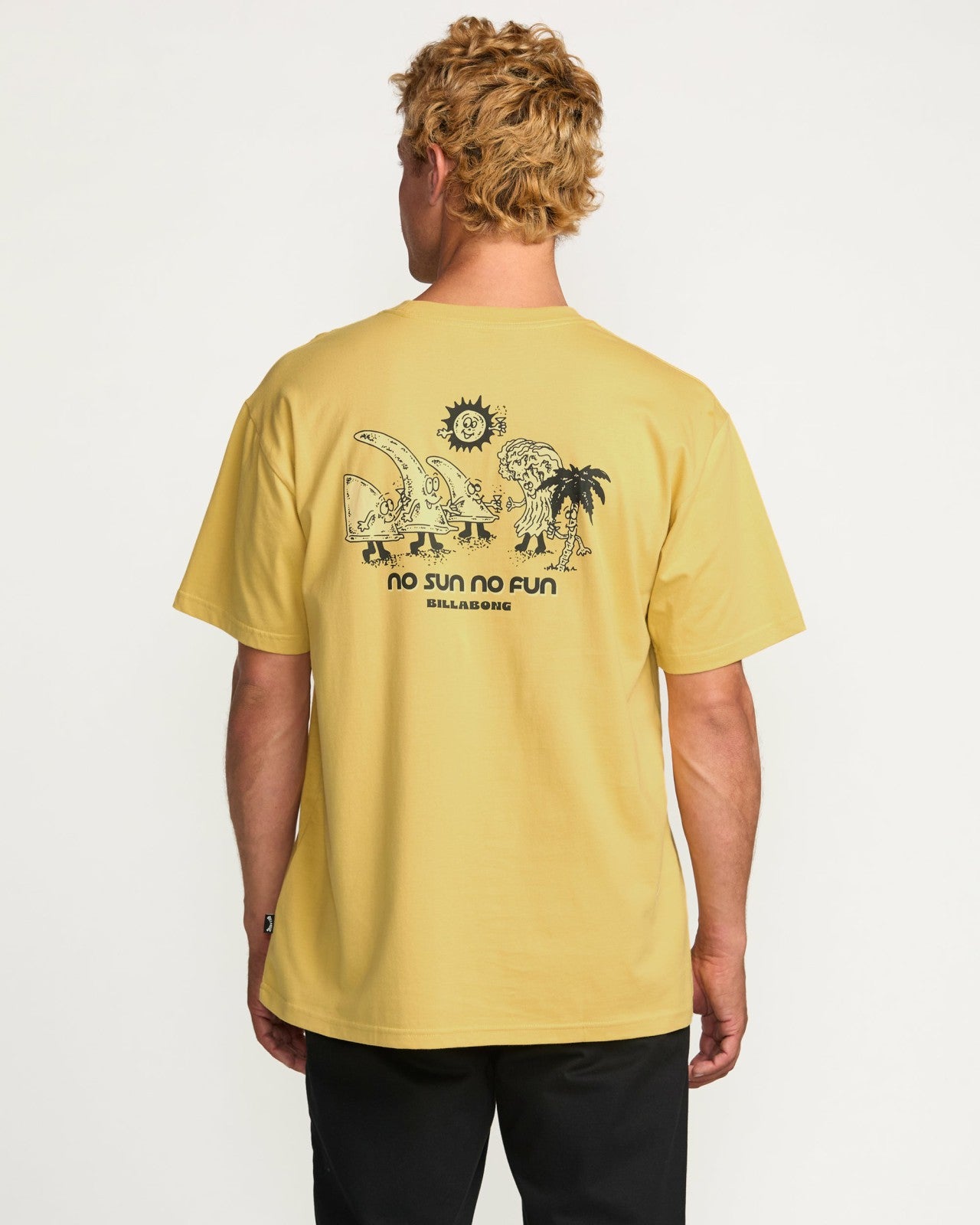 Sun Fun Regular Tee | Vintage Gold Billabong