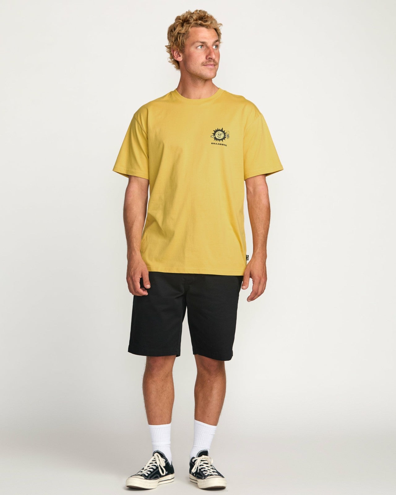 Sun Fun Regular Tee | Vintage Gold Billabong