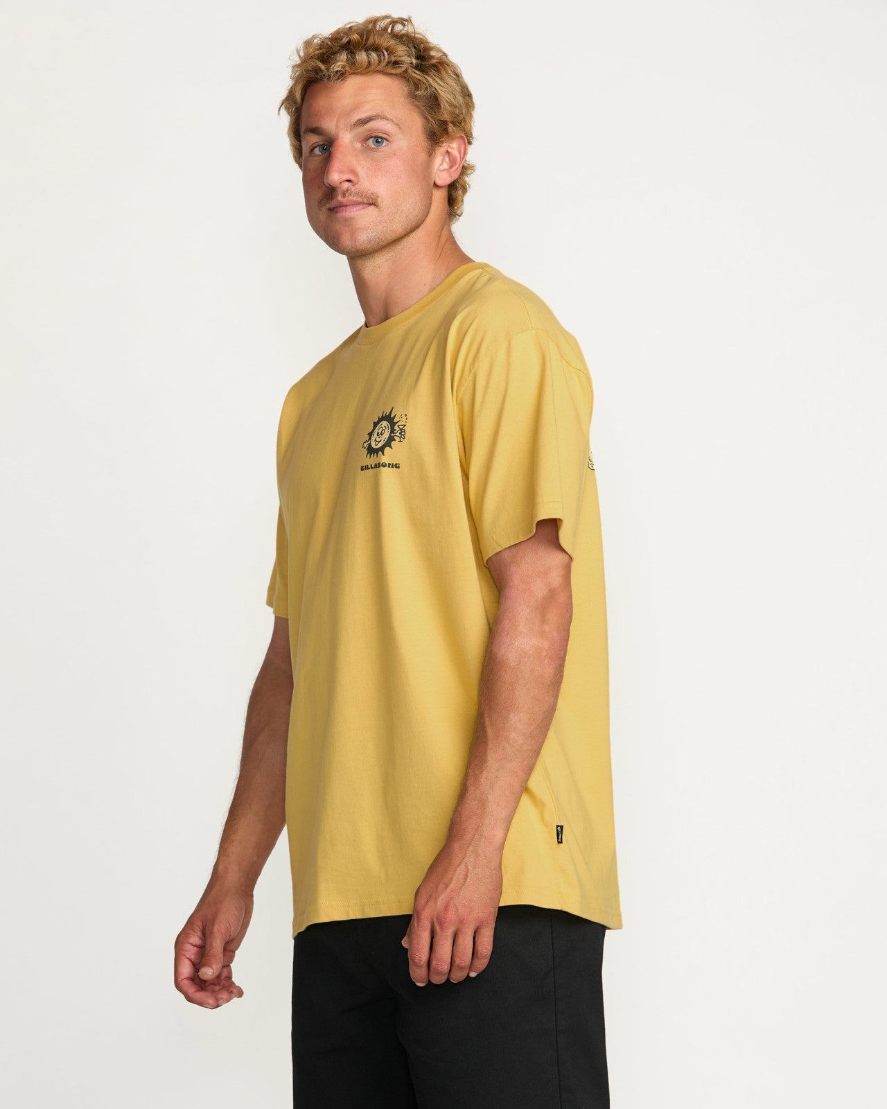 Sun Fun Regular Tee | Vintage Gold Billabong