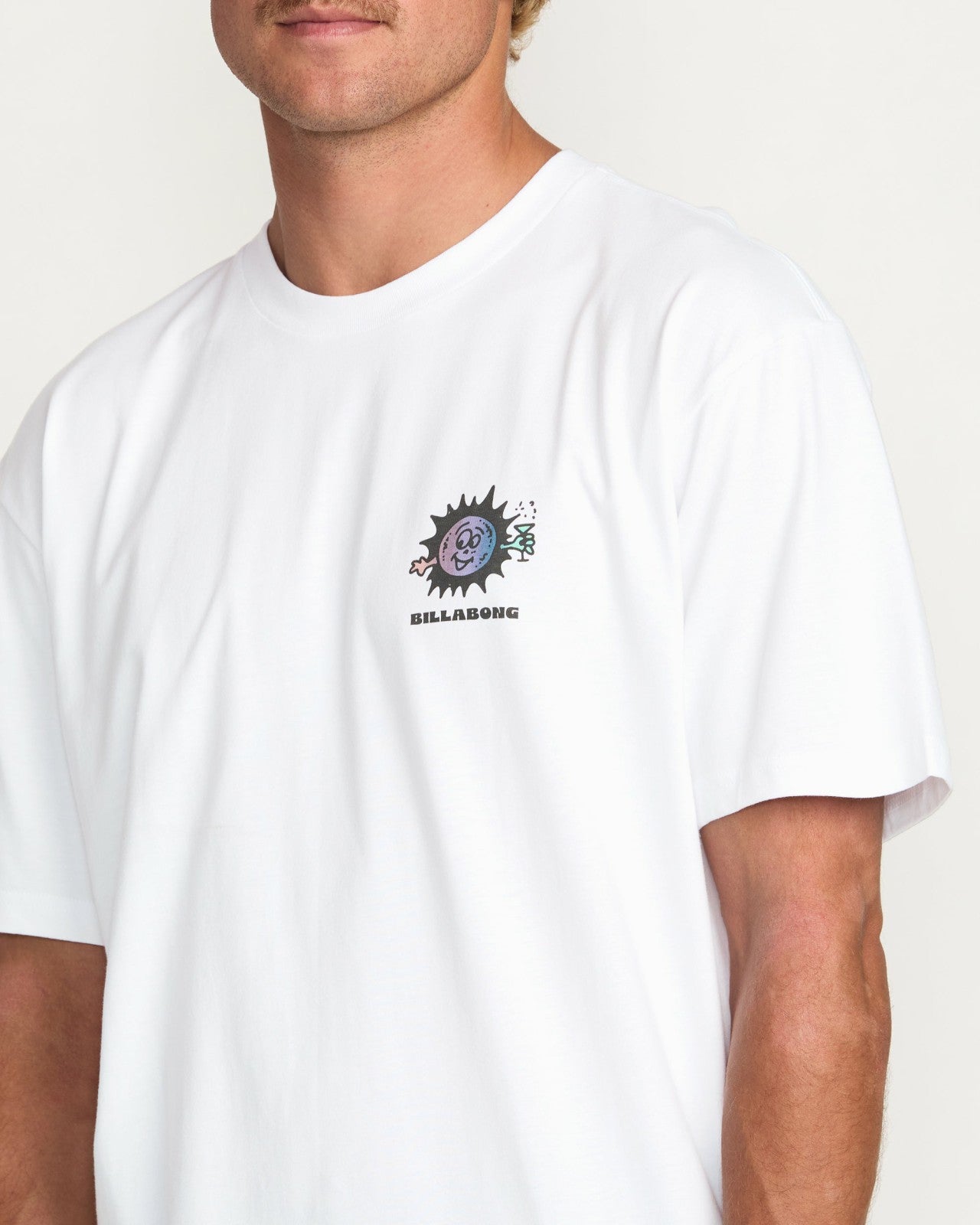 Sun Fun Regular Tee | White Billabong