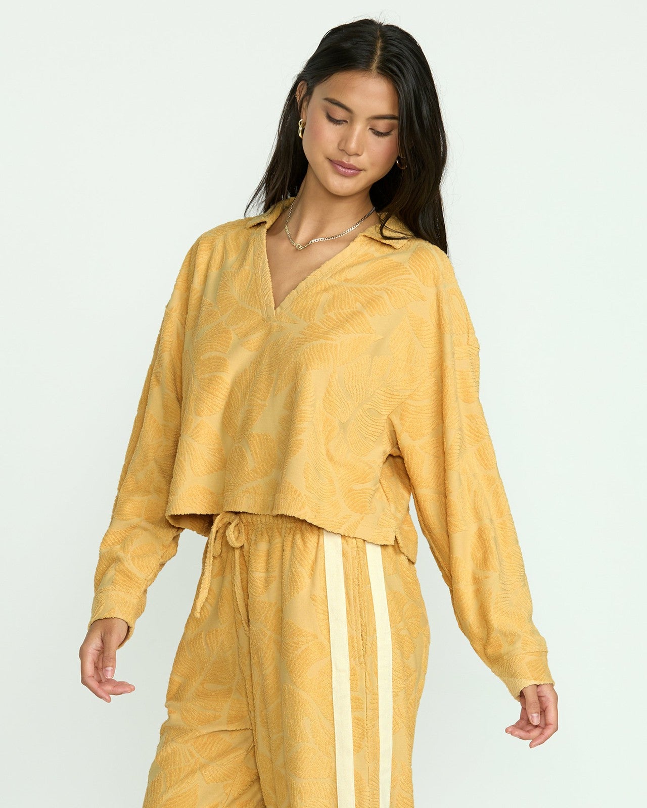 Sun Palm Terry Pullover Sweatshirt | Gold Coast Billabong