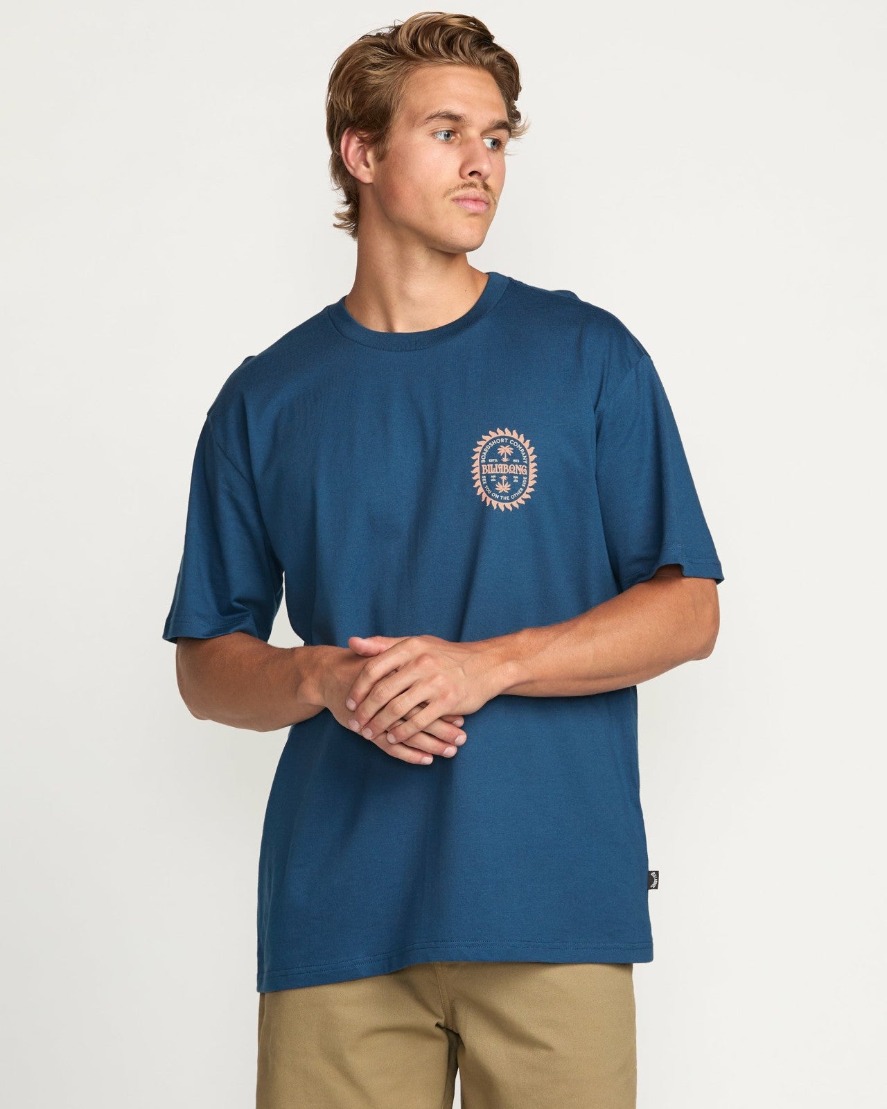 Sun Rays Regular Tee | Deep Blue Billabong