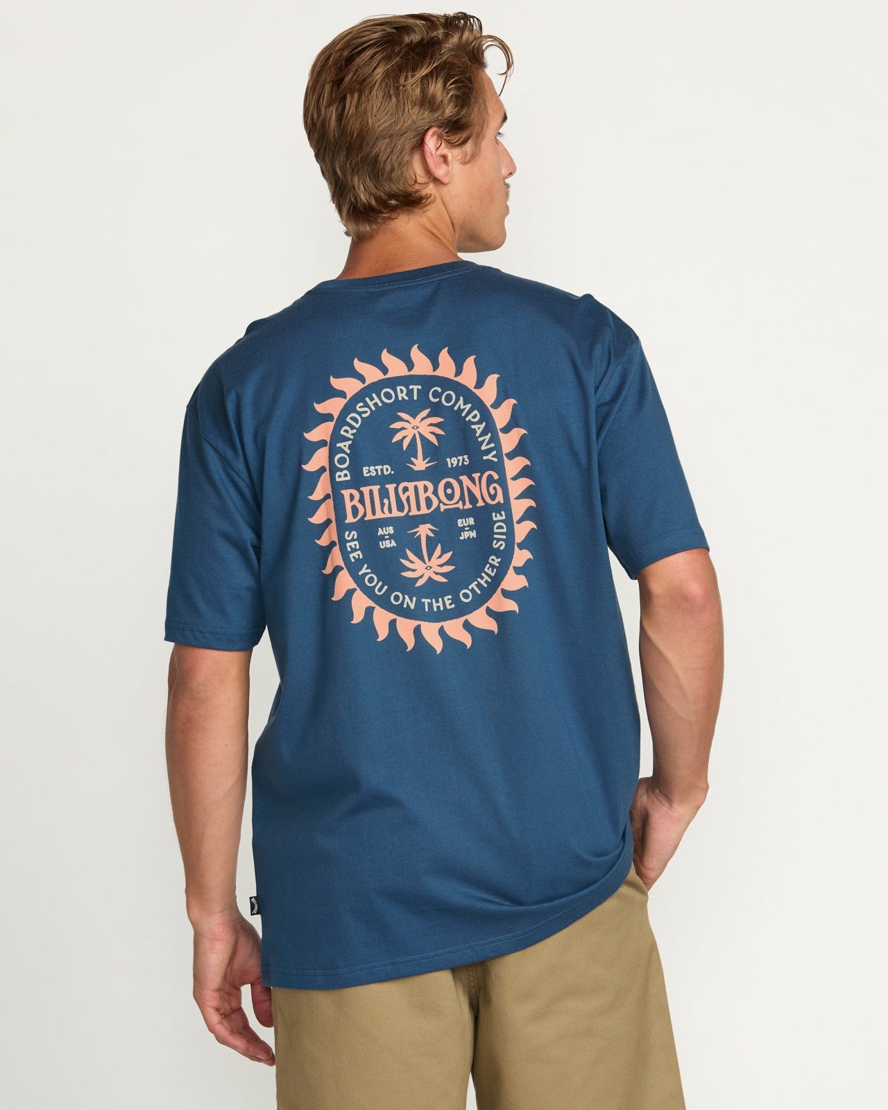 Sun Rays Regular Tee | Deep Blue Billabong
