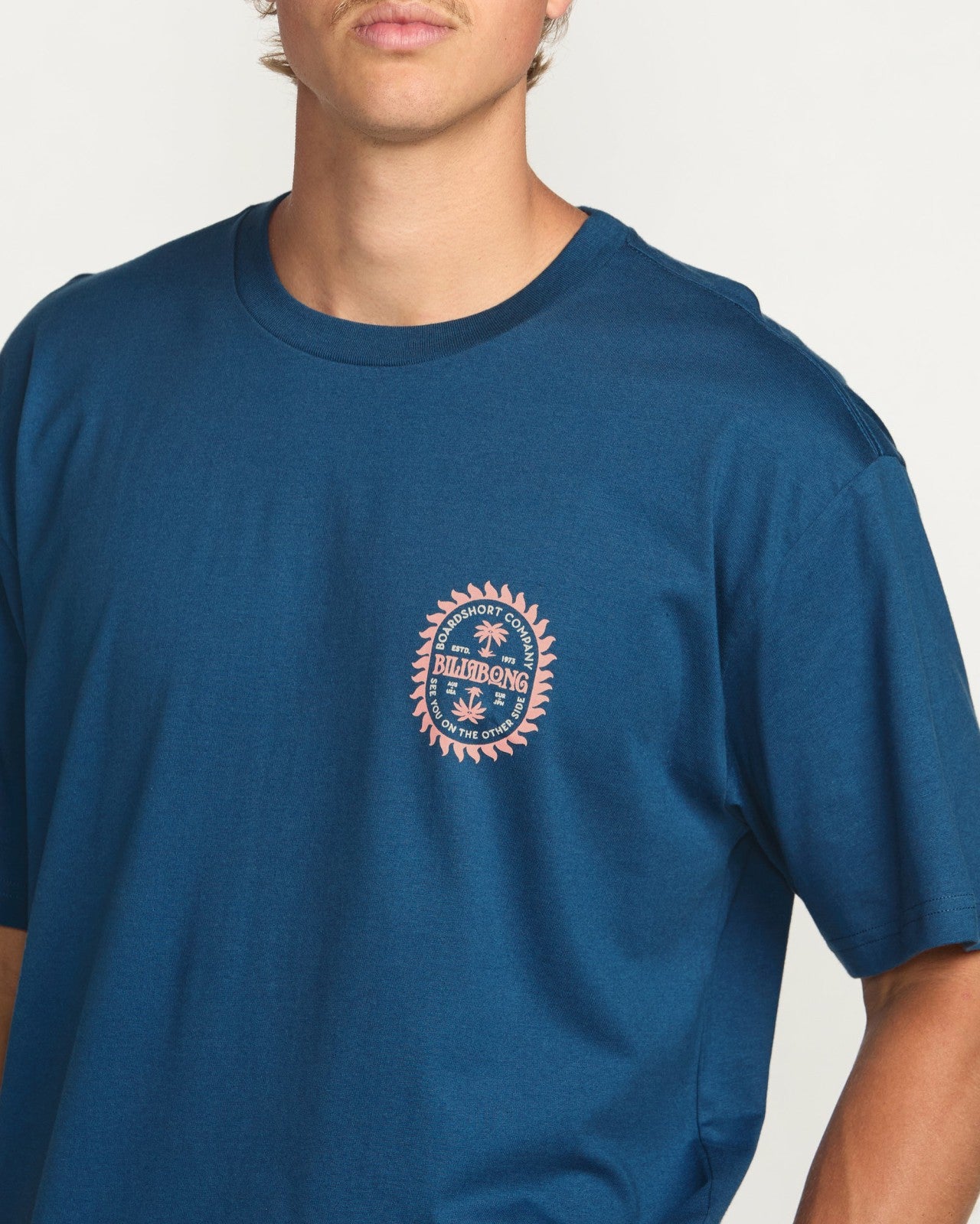 Sun Rays Regular Tee | Deep Blue Billabong