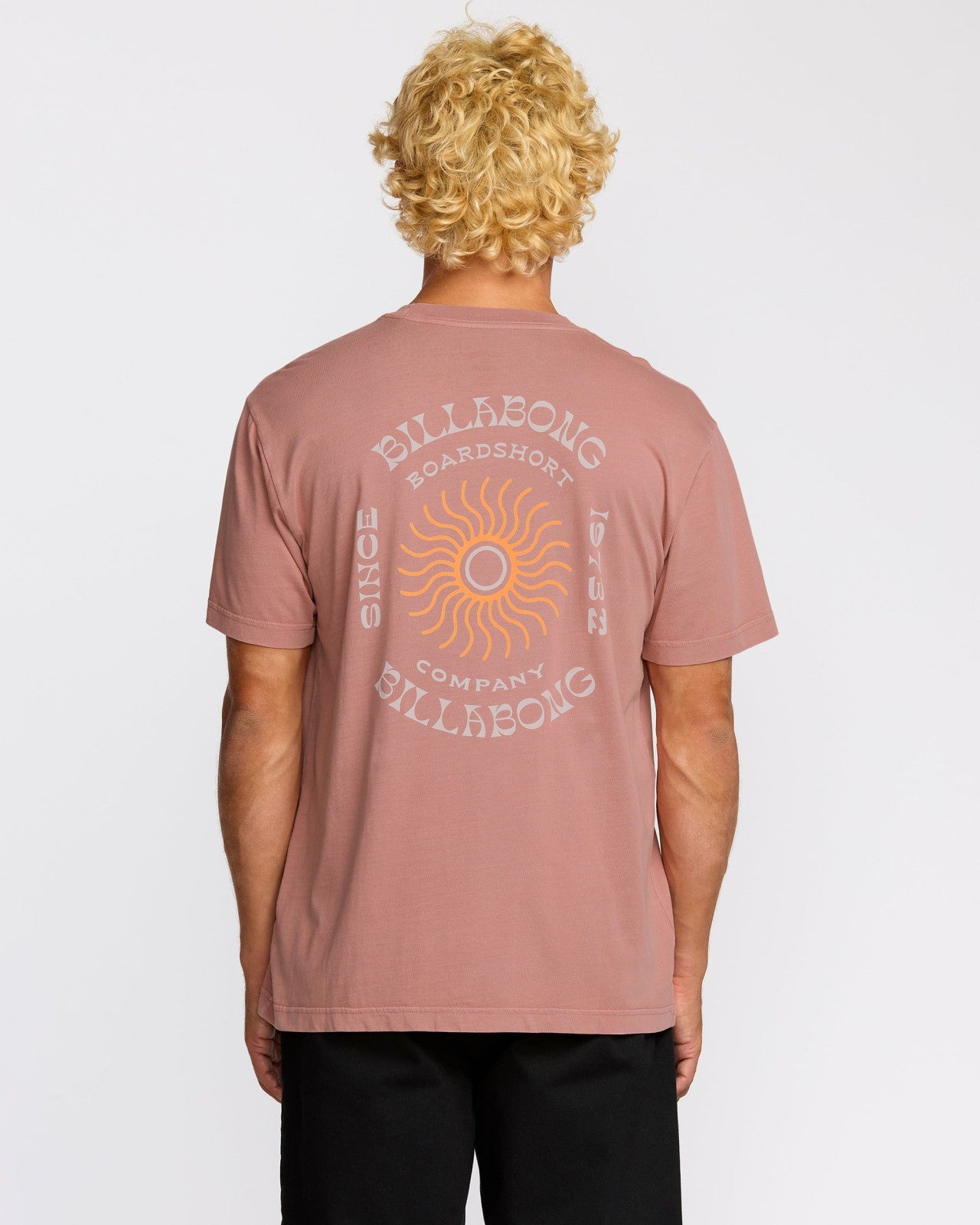 Sunrise Premium Wave Wash Short Sleeve T-Shirt | Dusty Rose Billabong
