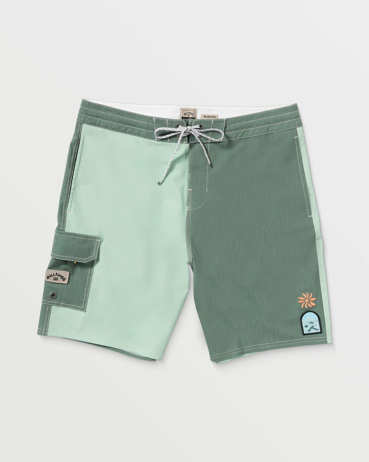 Sunshine Lo Tide 19" Boardshorts | Green Tea Billabong
