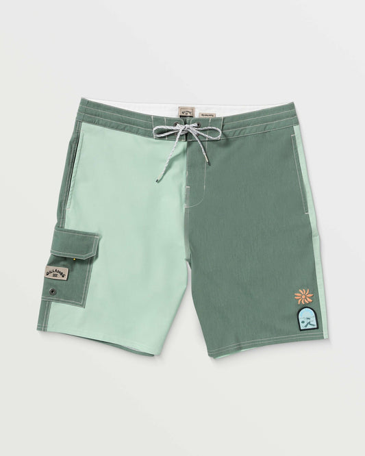Sunshine Lo Tide 19" Boardshorts | Green Tea Billabong