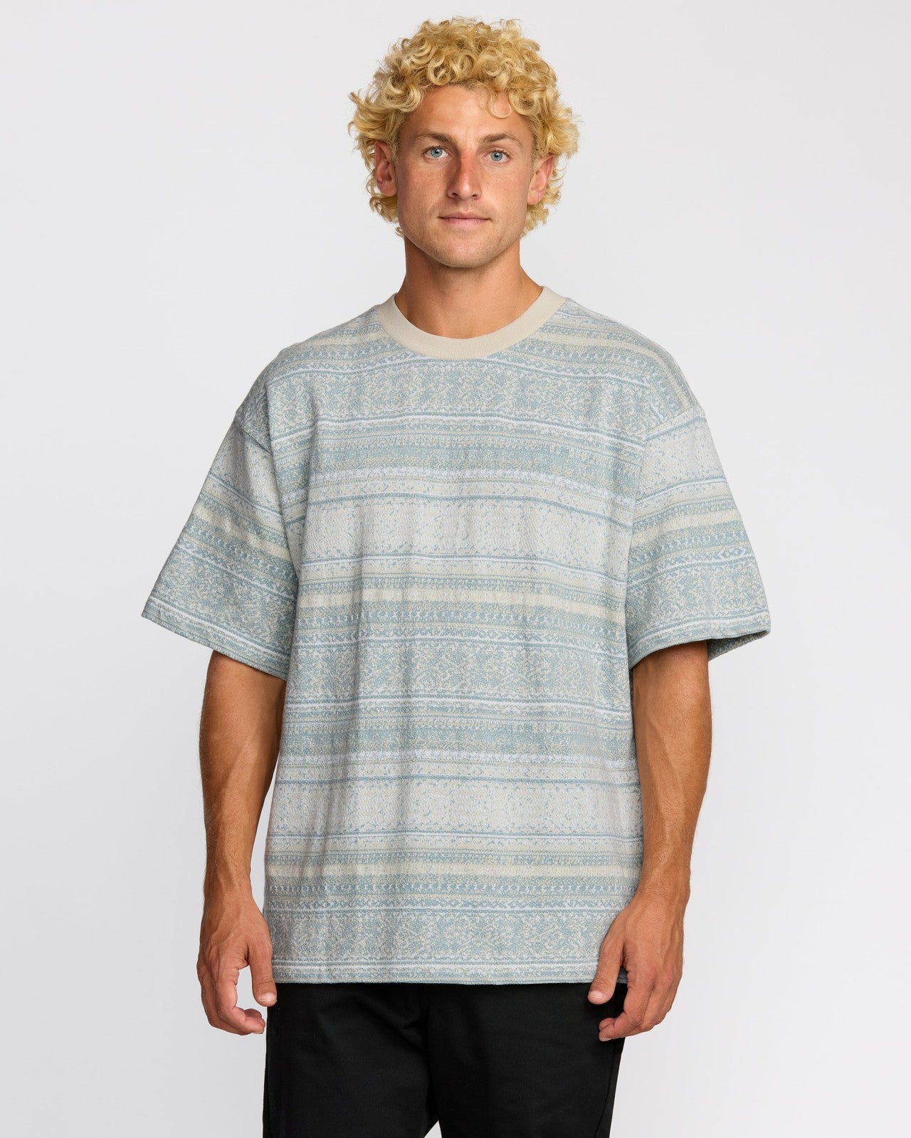 Sunshines Garage Short Sleeve T-Shirt | Stone Blue Billabong
