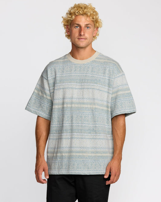 Sunshines Garage Short Sleeve T-Shirt | Stone Blue Billabong
