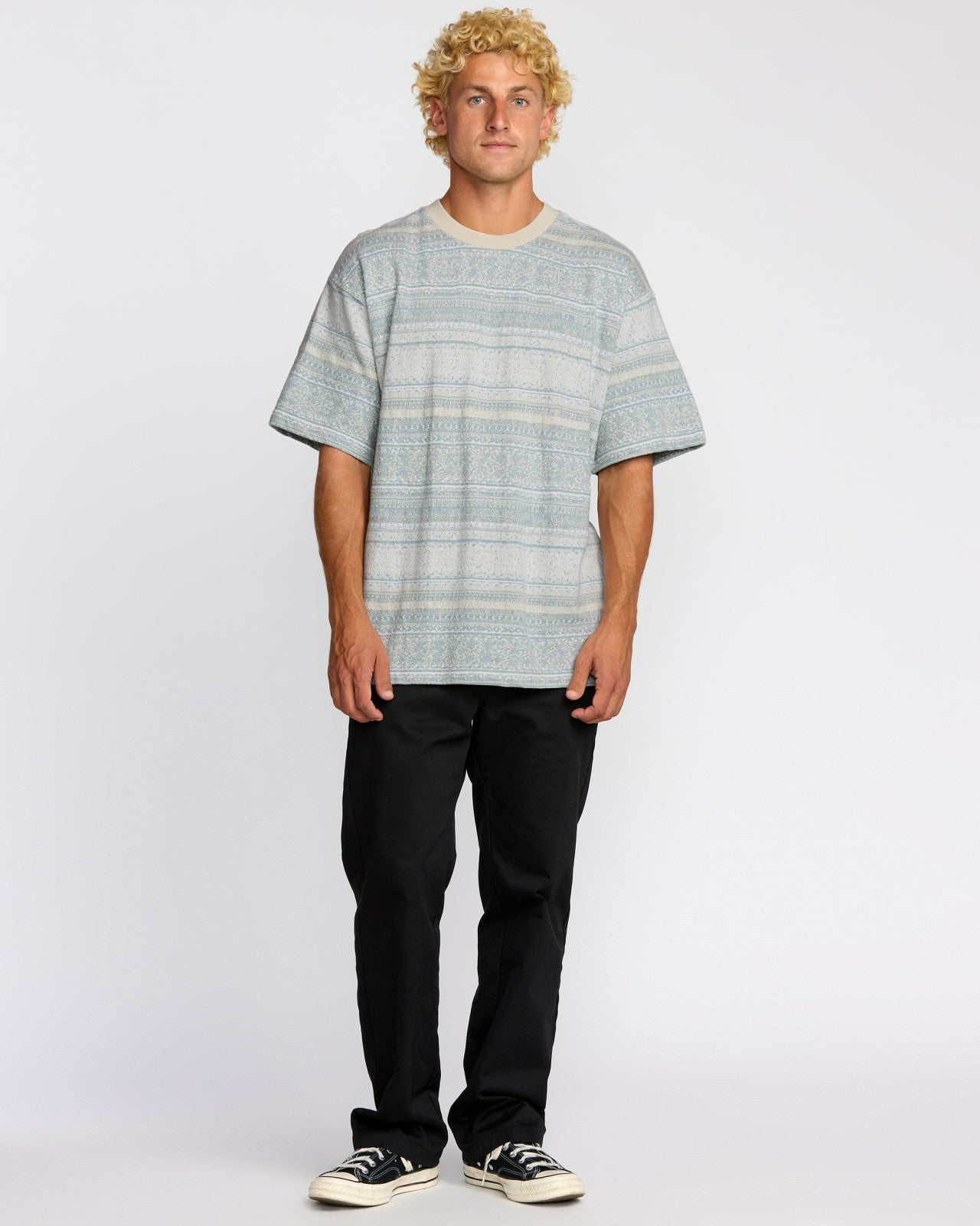 Sunshines Garage Short Sleeve T-Shirt | Stone Blue Billabong