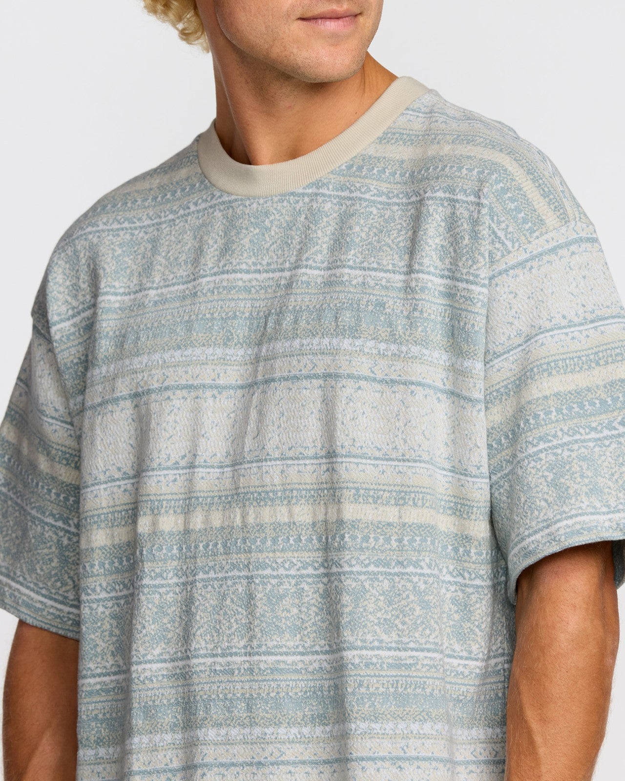 Sunshines Garage Short Sleeve T-Shirt | Stone Blue Billabong