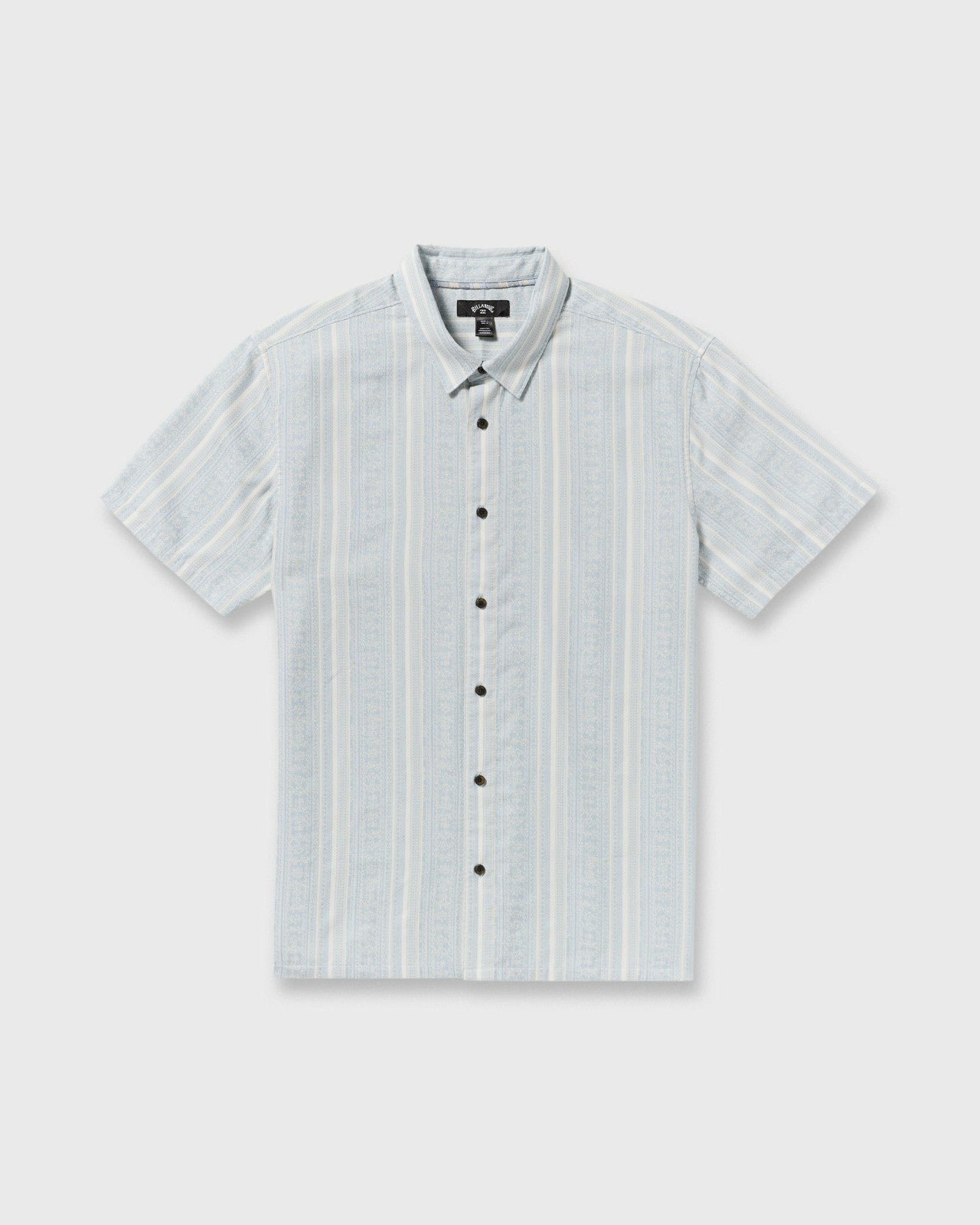 Sunshines Garage Short Sleeve Shirt | Stone Blue Billabong