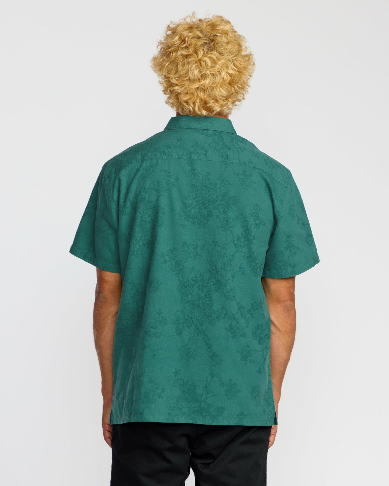 Sunshines Garage Short Sleeve Shirt | Teal Billabong