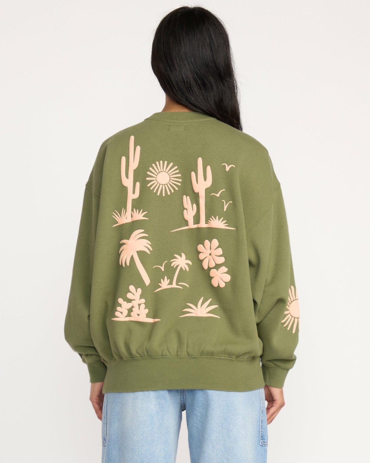 Sun Wave Livin Kendal Crewneck Sweatshirt | Luv Army Billabong